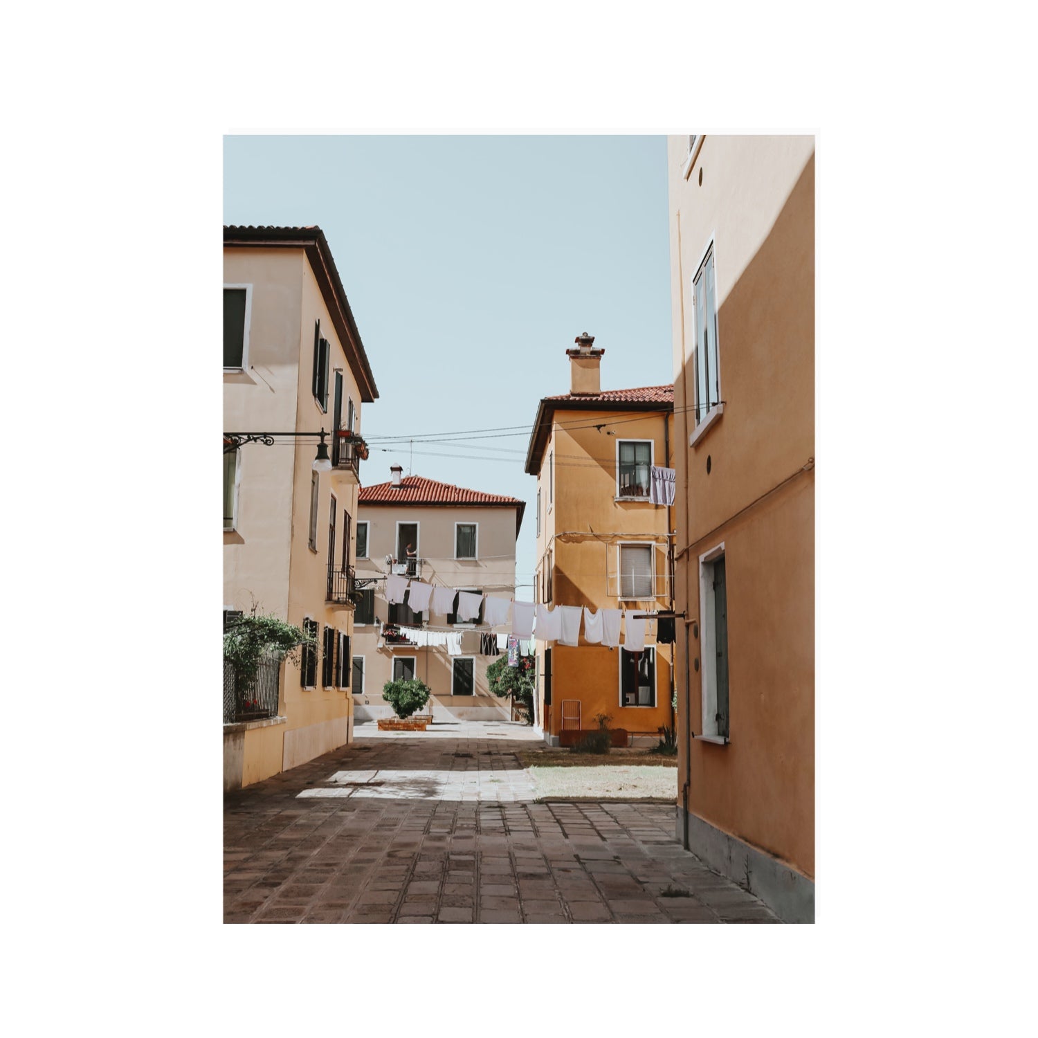Terraferma Venice Italian wall art 30 x 40 in unframed fine art canvas