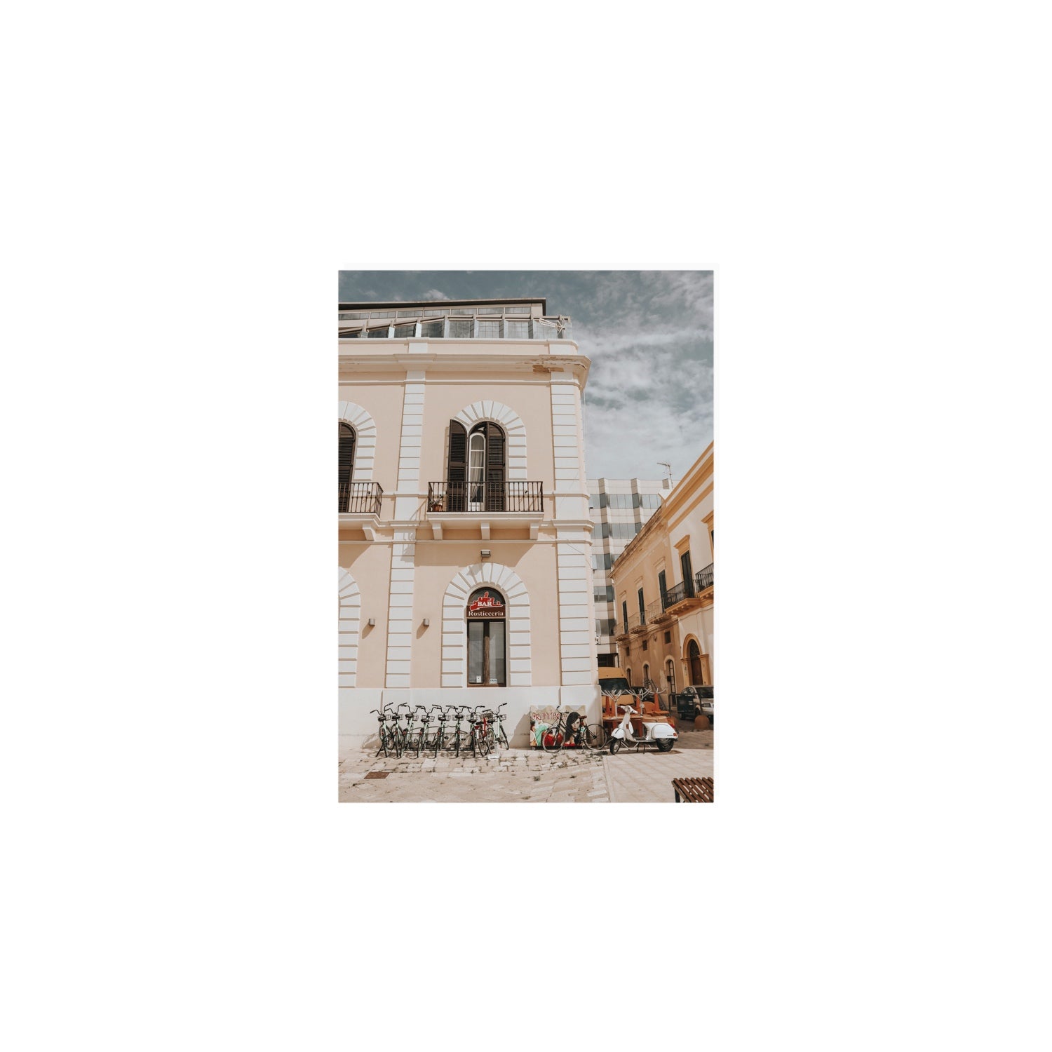 Rosticceria Puglia Italian wall art A5, 21 x 14.8 cm unframed fine art print
