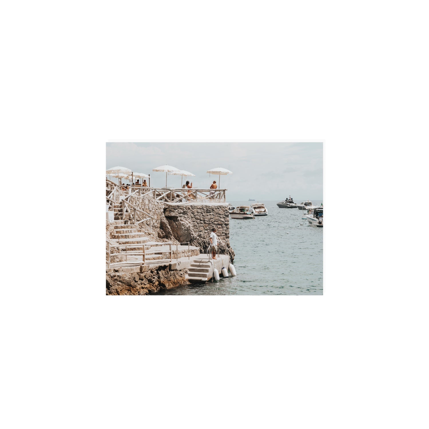 Conca Del Sogno fine art print, Nerano, Italy, A5 · 21 x 14.8 cm, Unframed, Fine Art Print