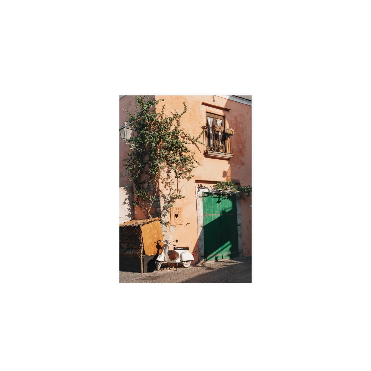 La Casa Ischia Italian Mediterranean decor wall art A5, 21 x 14.8 cm unframed fine art print
