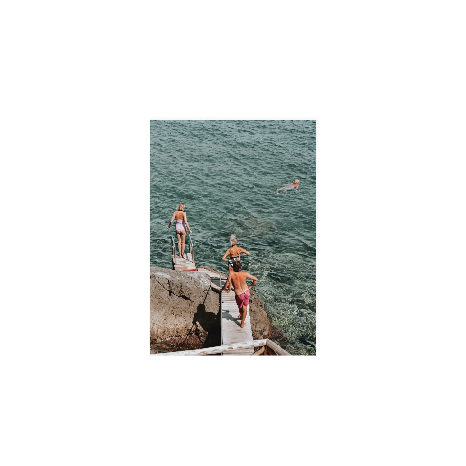 Freewheeling Spirit Tuscany coastal Italian wall art A5, 21 x 14.8 cm unframed fine art print
