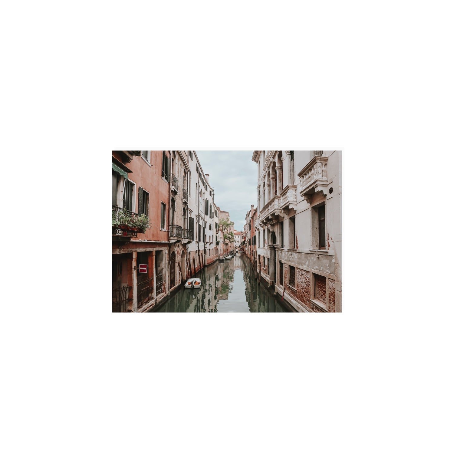 The Floating City Venice Canal Italian decor wall art A5, 21 x 14.8 cm unframed fine art print