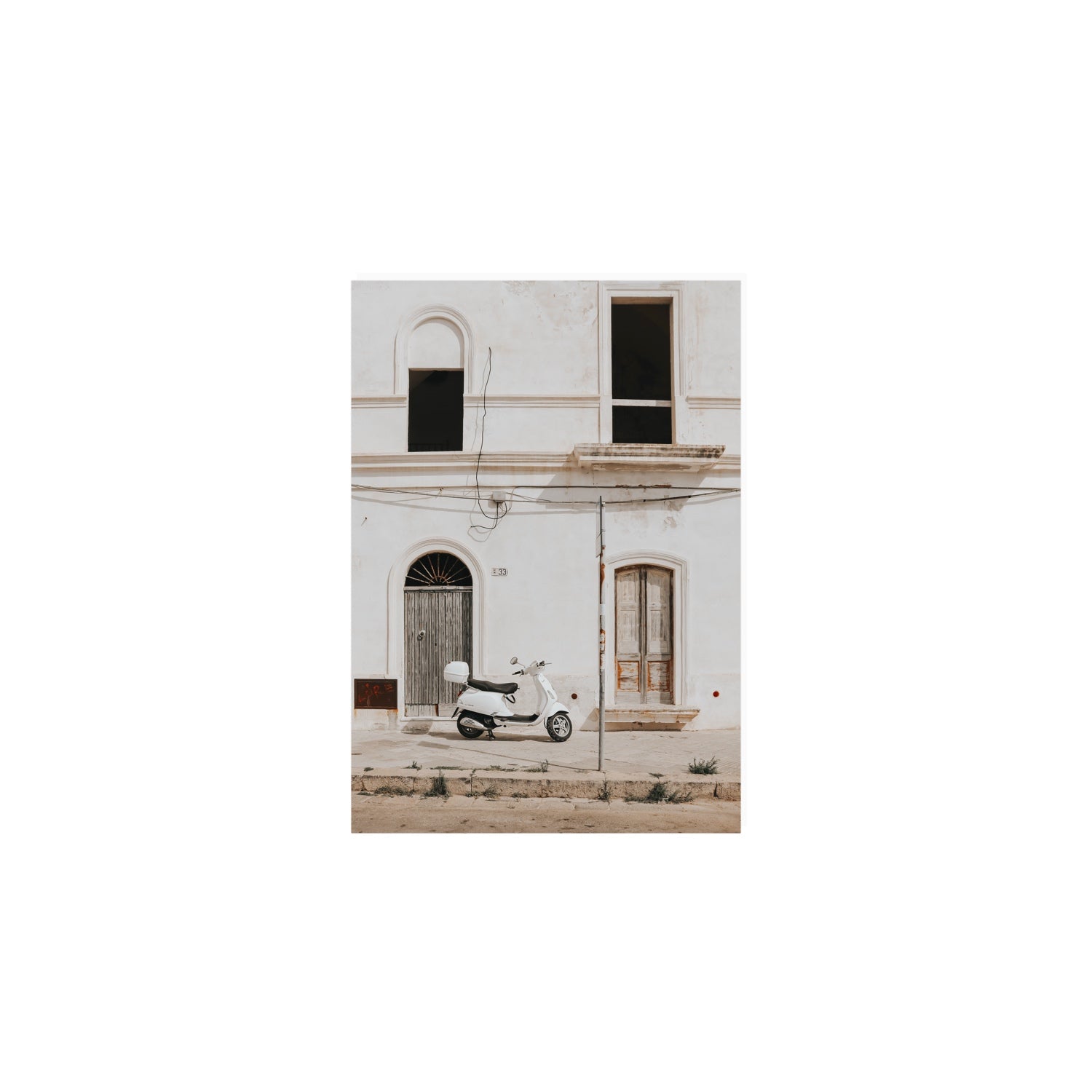 Radiant Ride fine art print, Puglia, Italy, A5 · 21 x 14.8 cm, Unframed, Fine Art Print