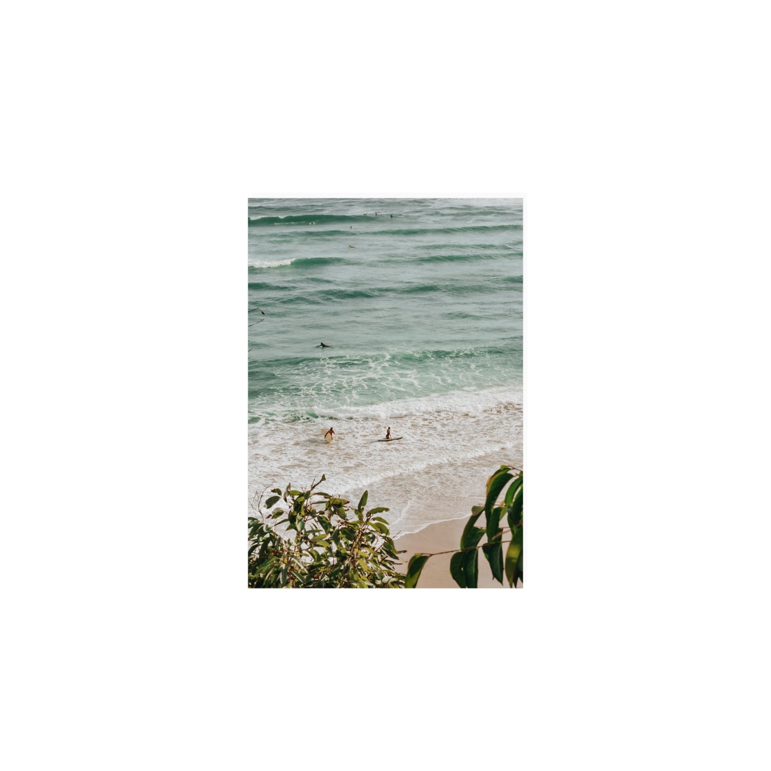 Private Paradise fine art print, Byron Bay, Australia, A5 · 21 x 14.8 cm, Unframed, Fine Art Print