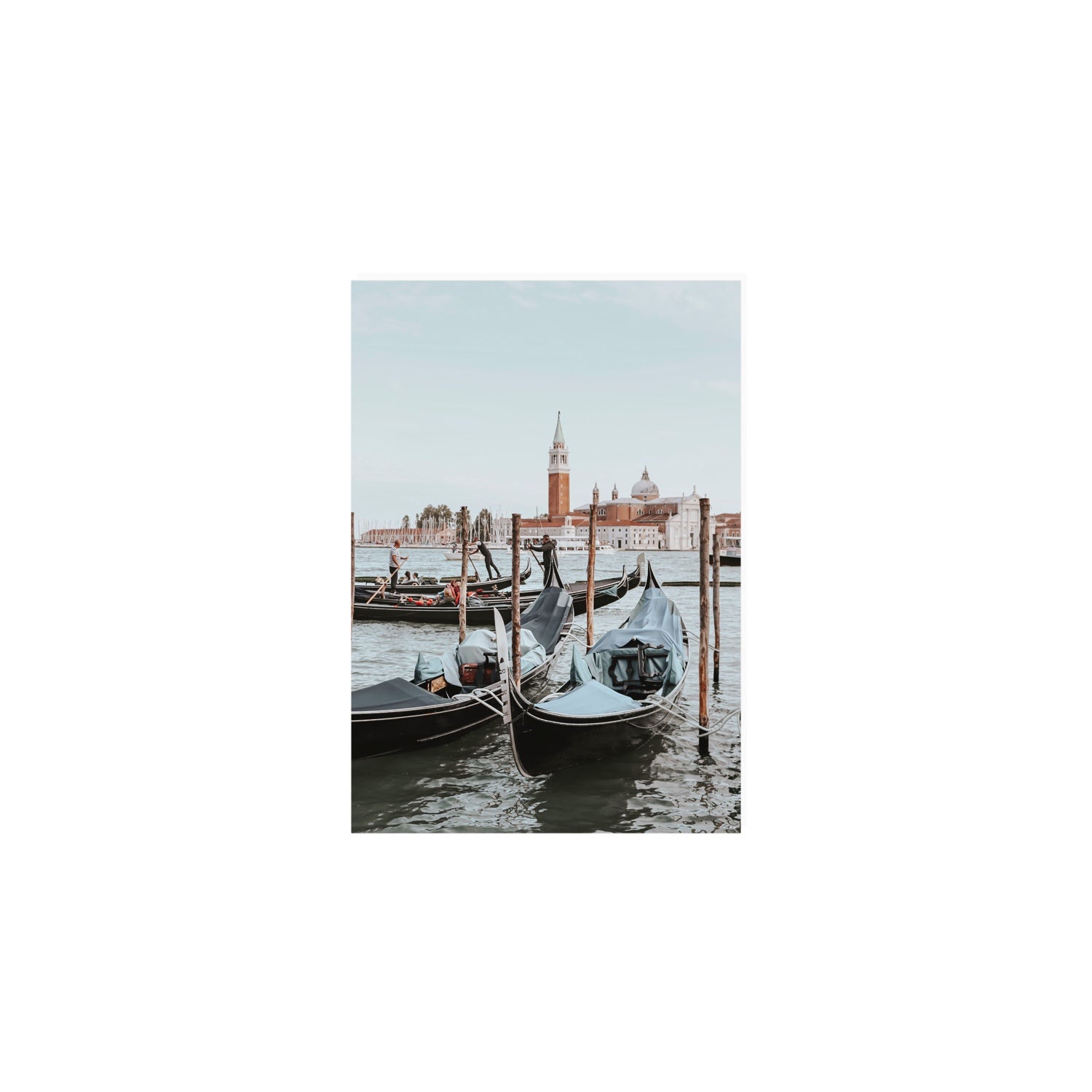 Italian Commute Venice Italian Mediterranean decor wall art A5, 21 x 14.8 cm unframed fine art print