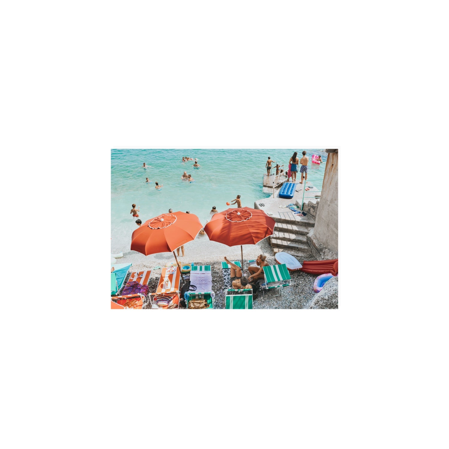 Water Wonderland fine art print, Capri, Italy, A5 · 21 x 14.8 cm, Unframed, Fine Art Print