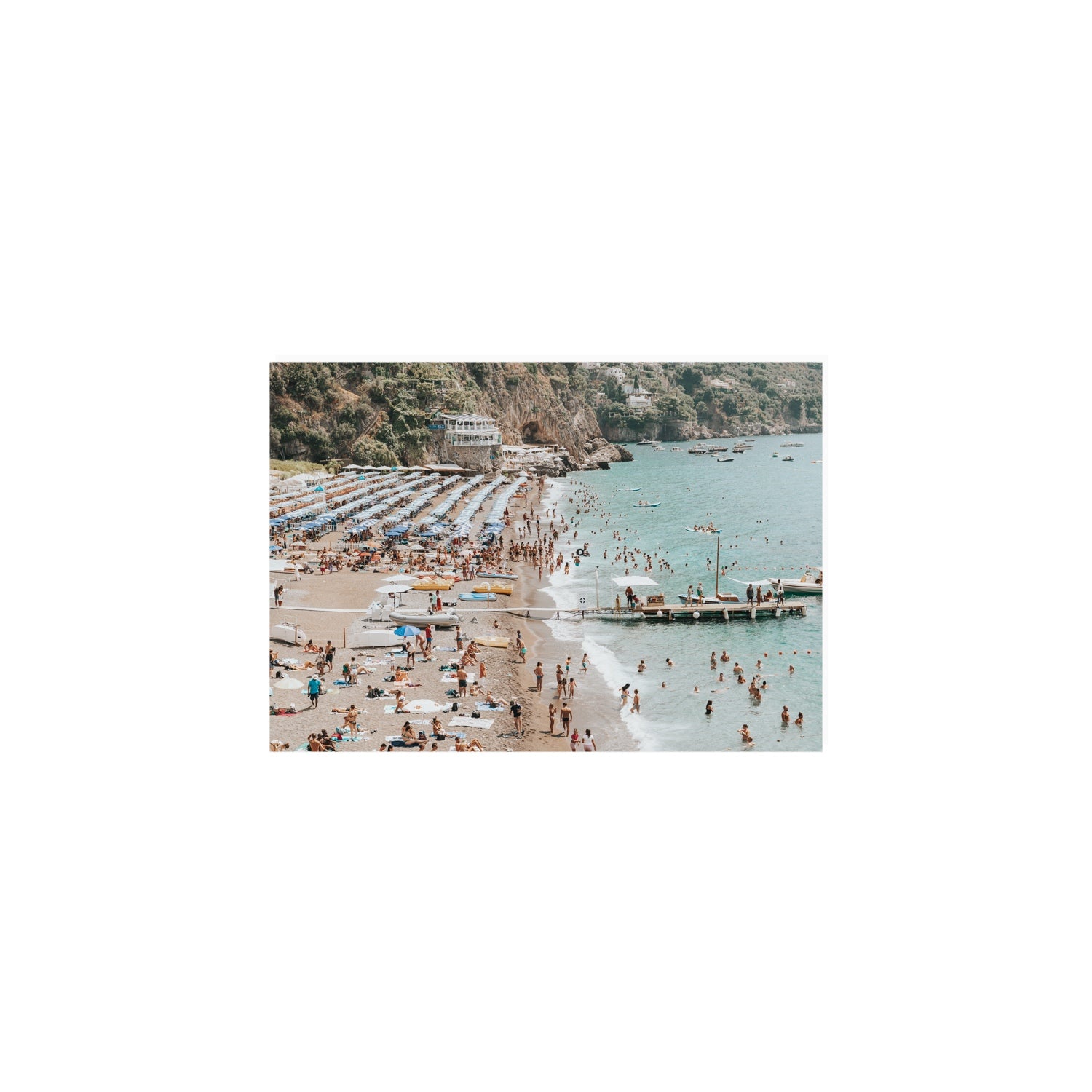 Vista Costiera fine art print, Positano, Italy, A5 · 21 x 14.8 cm, Unframed, Fine Art Print