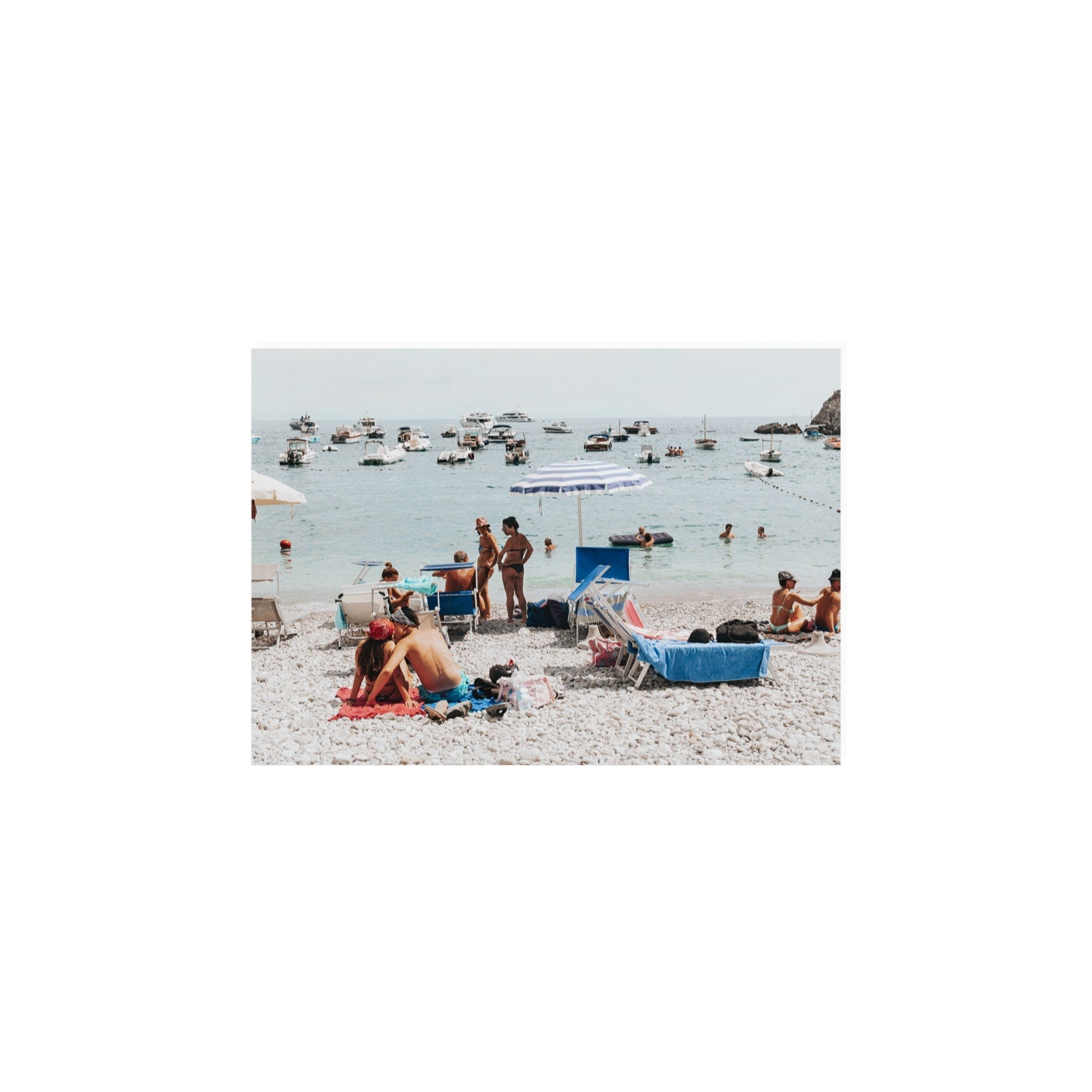 The Kiss Nerano wall art A4, 29.7 x 21 cm unframed fine art print
