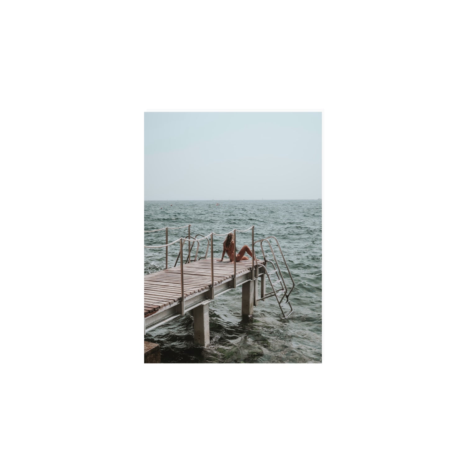The Dock's Whisper fine art print, Tuscany, Italy, A4 · 29.7 x 21 cm, Unframed, Fine Art Print
