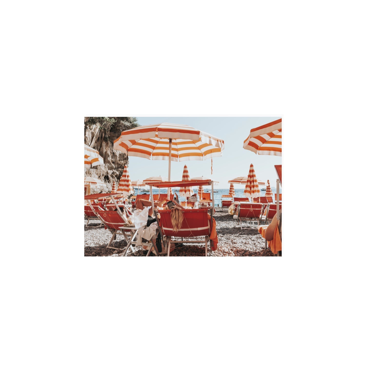 Digital Dreamer fine art print, Positano, Italy, A4 · 29.7 x 21 cm, Unframed, Fine Art Print