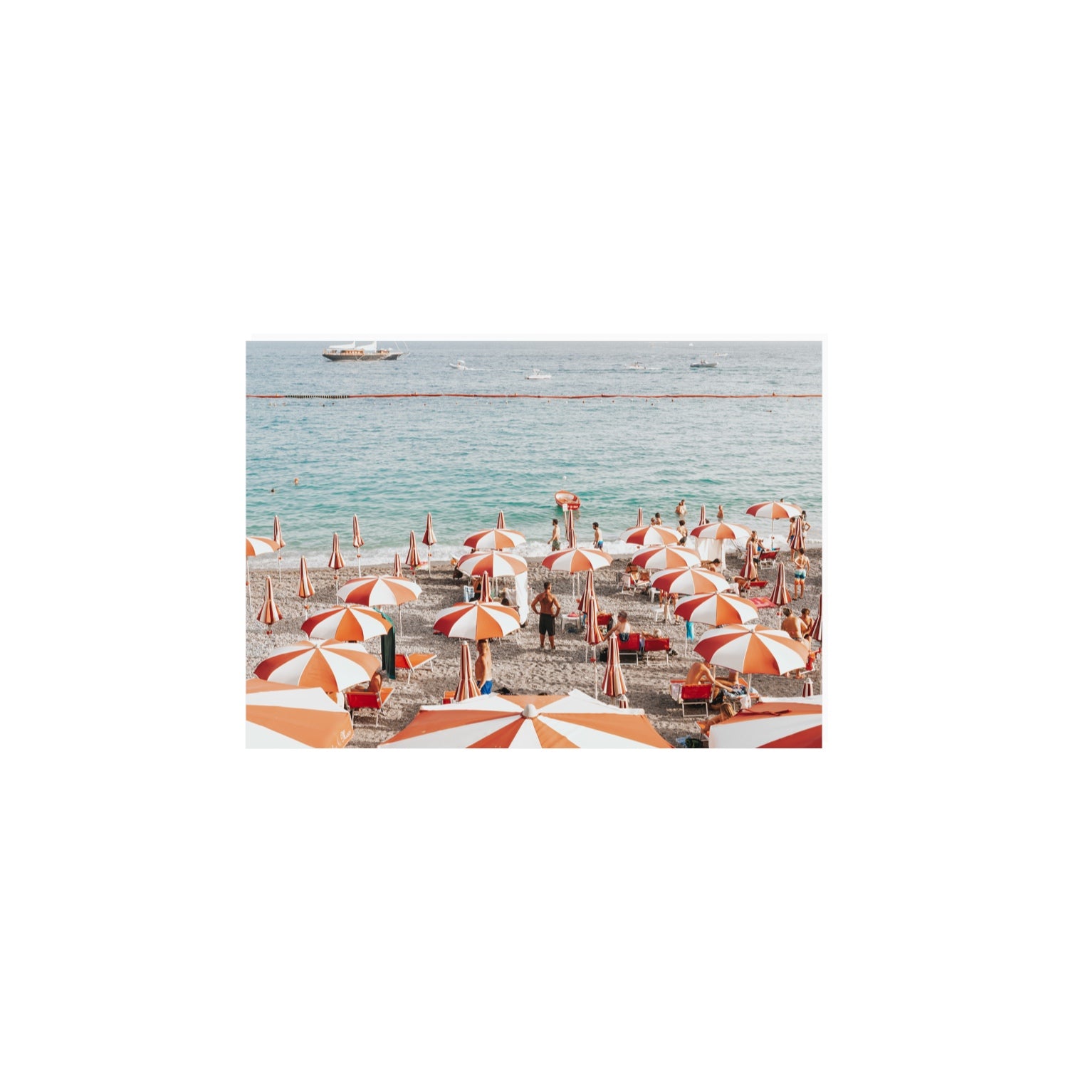 That's Amore Amalfi Mediterranean wall art A4, 29.7 x 21 cm unframed fine art print