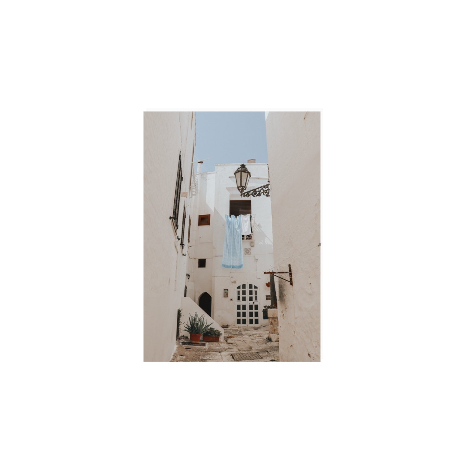 Laundry Day fine art print, Puglia, Italy, A4 · 29.7 x 21 cm, Unframed, Fine Art Print