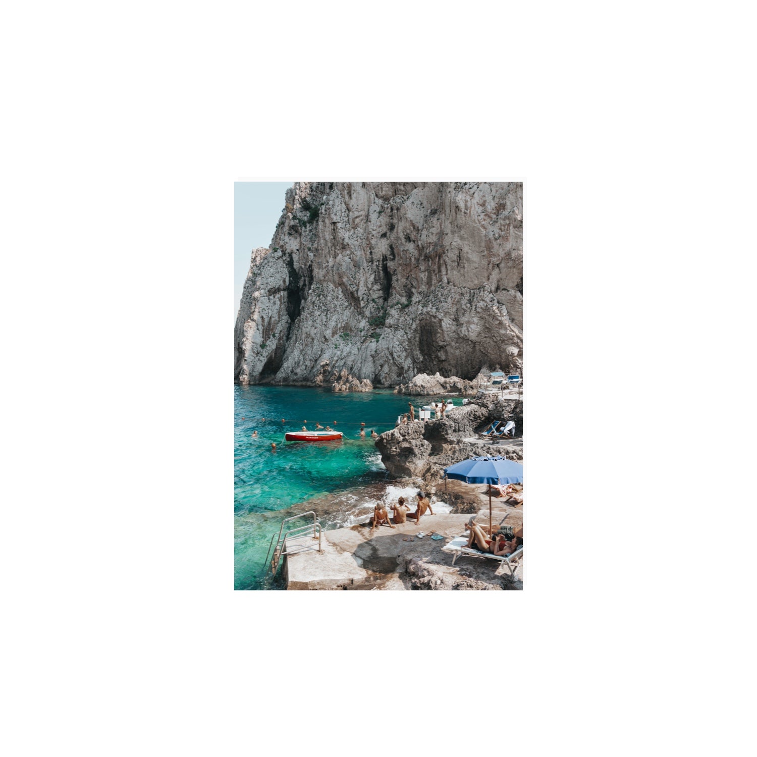 Tranquility fine art print, Capri, Italy, A4 · 29.7 x 21 cm, Unframed, Fine Art Print