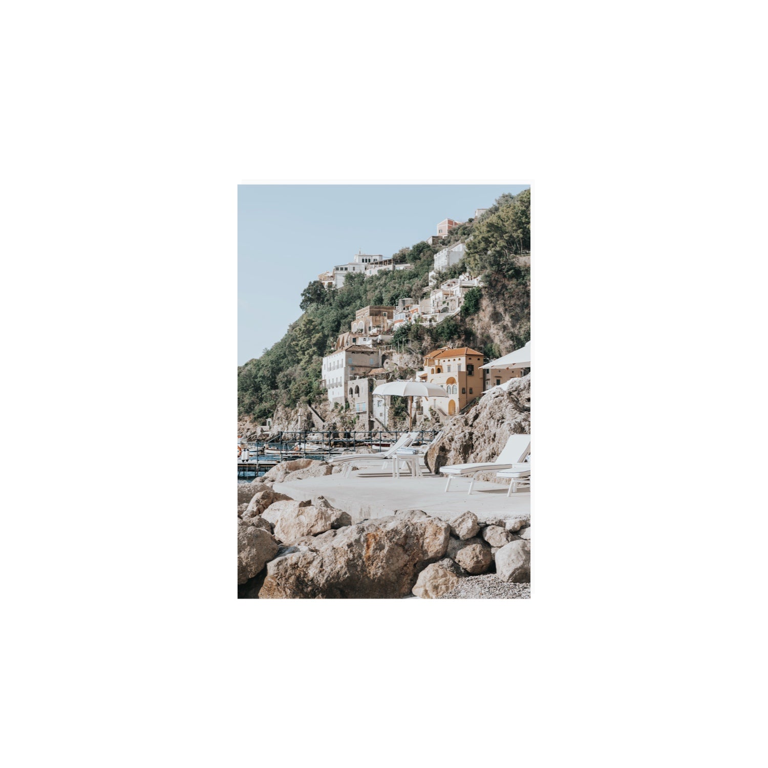 Dolce Coast Amalfi travel photography wall art A4 29.7 x 21 cm unframed fine art print