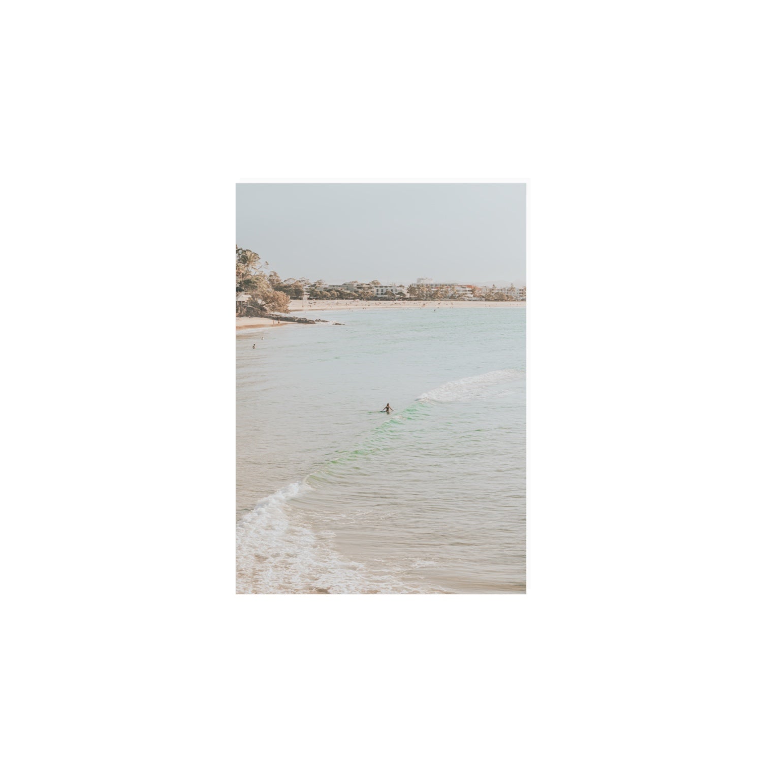 Salt Reverie fine art print, Noosa, Australia, coastal scenes artwork, A4 · 29.7 x 21 cm, Unframed, Fine Art Print