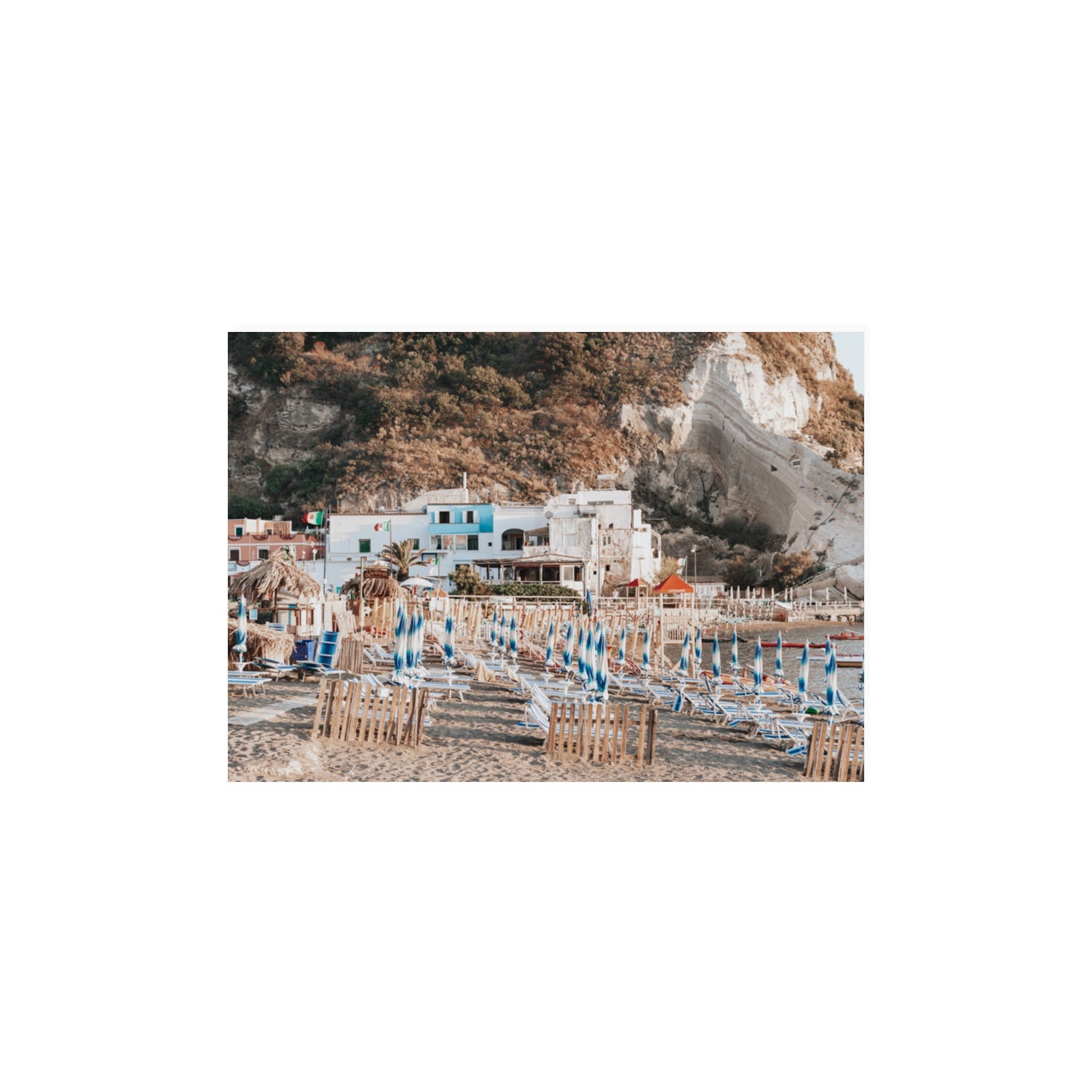 Sant' Angelo Ischia Italian coastal wall art A3, 42 x 29.7 cm unframed fine art print