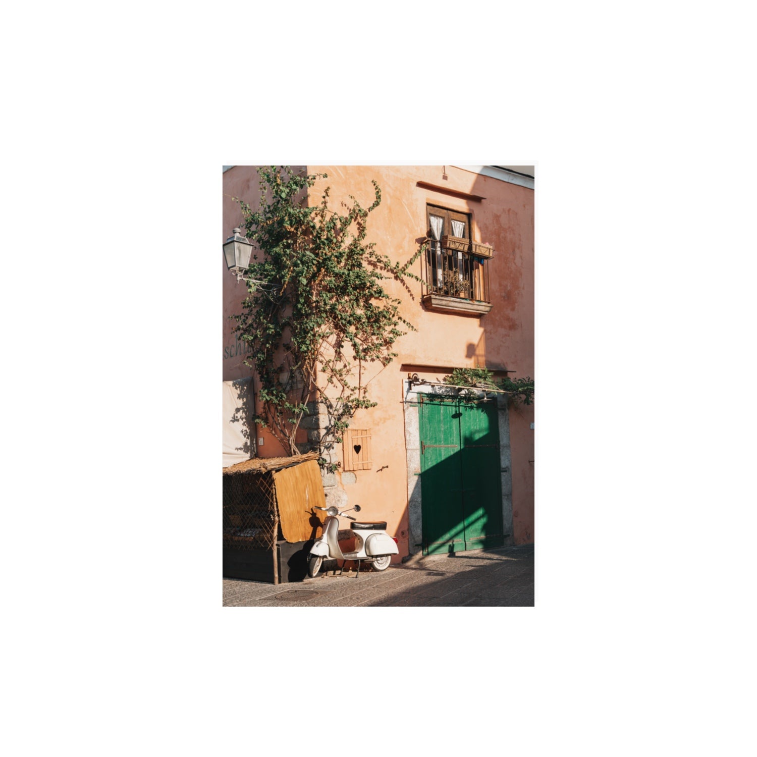 La Casa Ischia Italian Mediterranean decor wall art A3, 42 x 29.7 cm unframed fine art print
