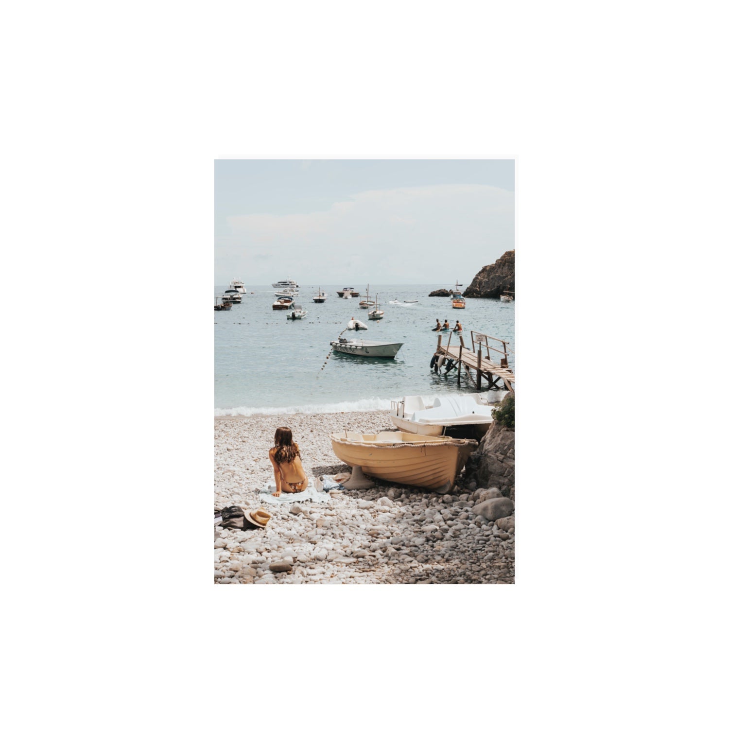 Solo Sojourn Nerano wall art A3, 42 x 29.7 cm unframed fine art print