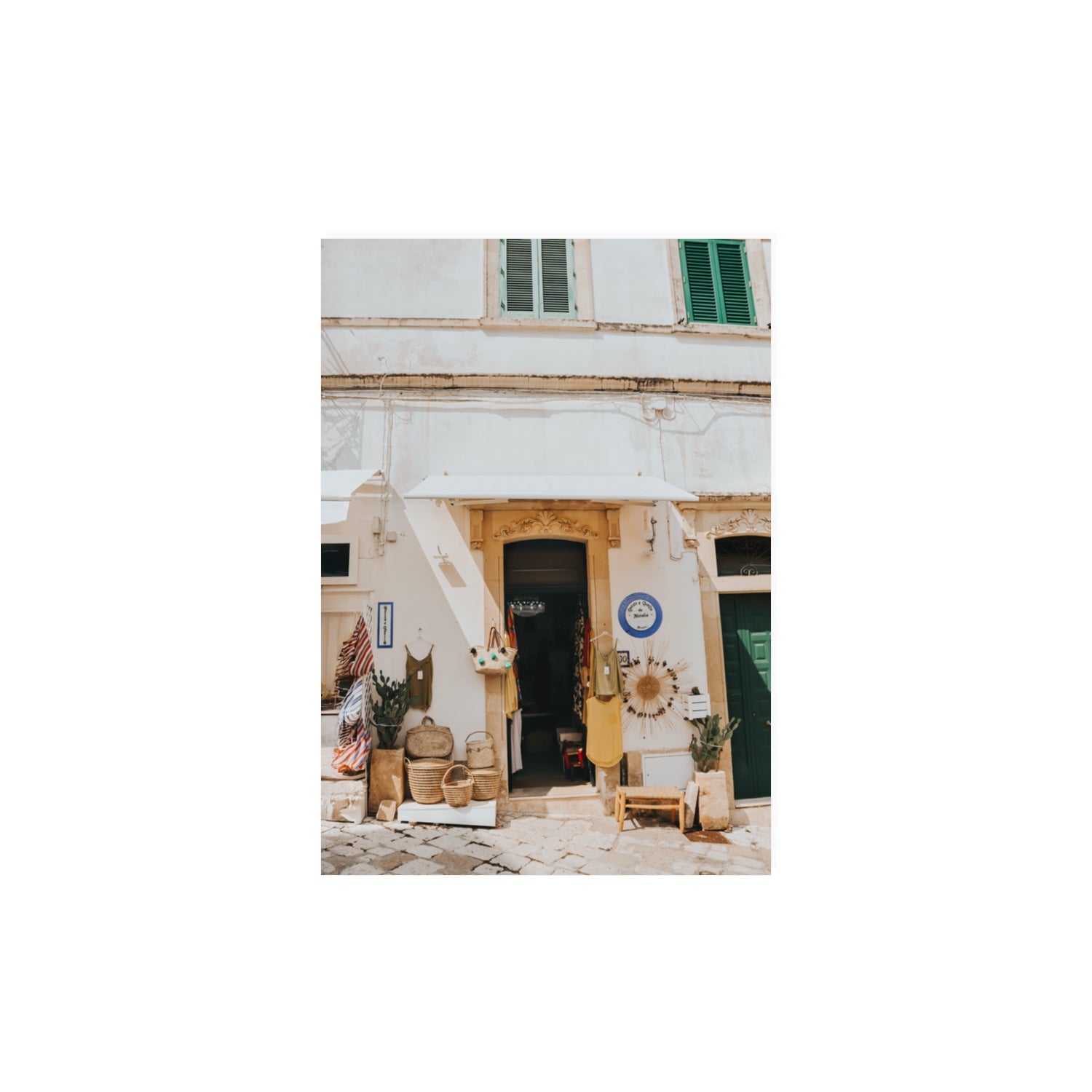 Artisan Ambience Puglia Italian wall art A3, 42 x 29.7 cm unframed fine art print