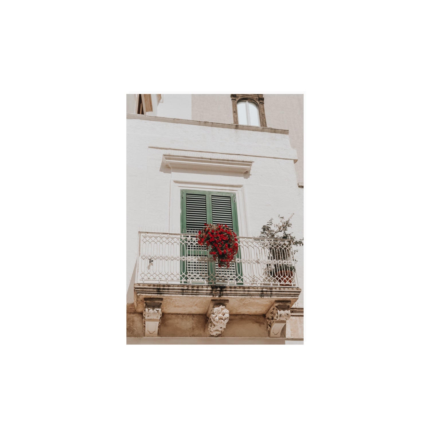 Balcone Estivo Puglia Italian wall art A3, 42 x 29.7 cm unframed fine art print