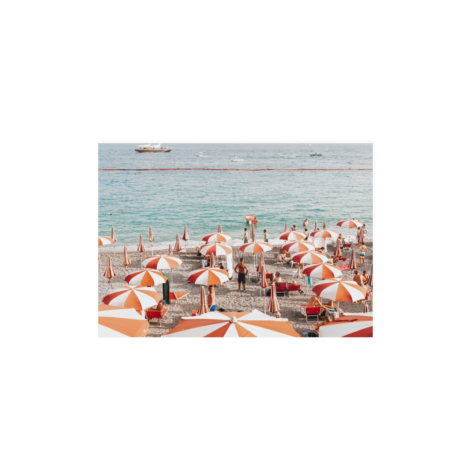 That's Amore Amalfi Mediterranean wall art A3, 42 x 29.7 cm unframed fine art print