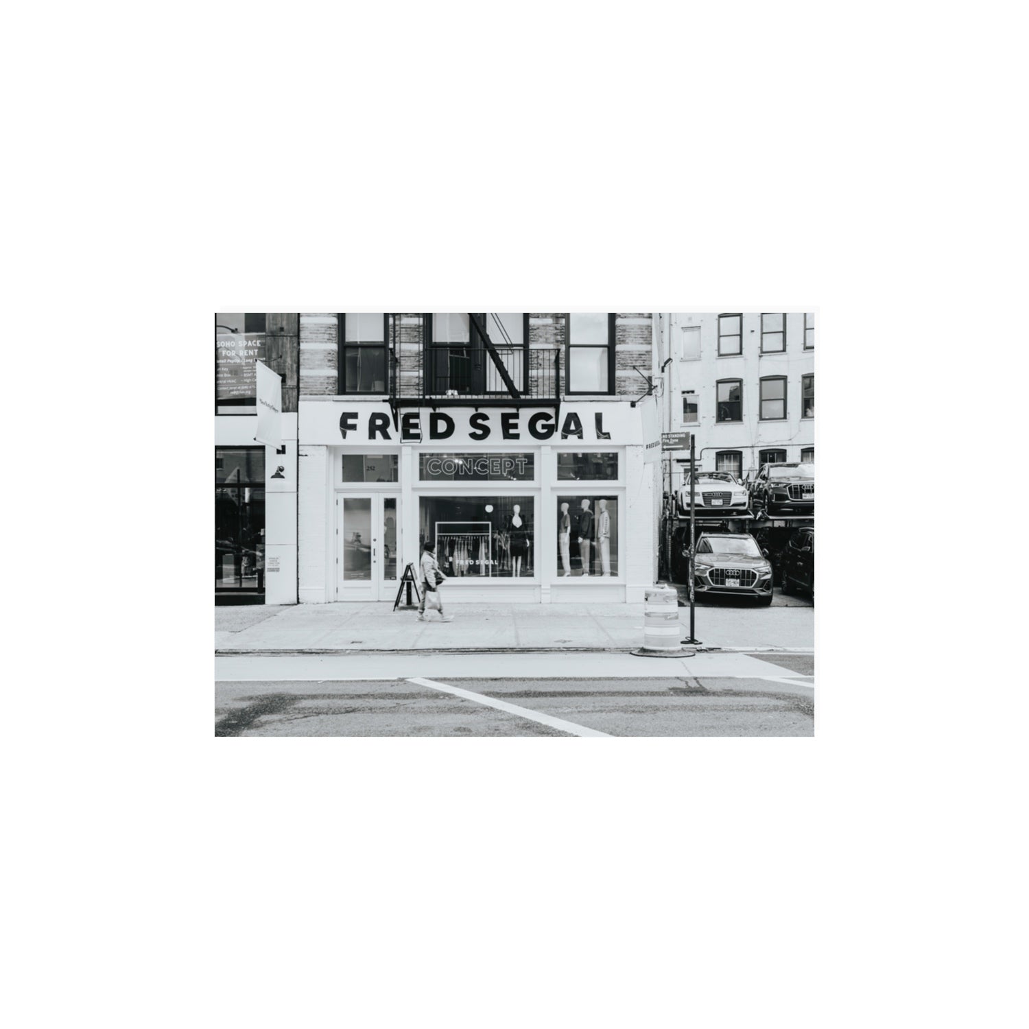 Noir York New York NYC Black & White wall art A3, 42 x 29.7 cm unframed fine art print