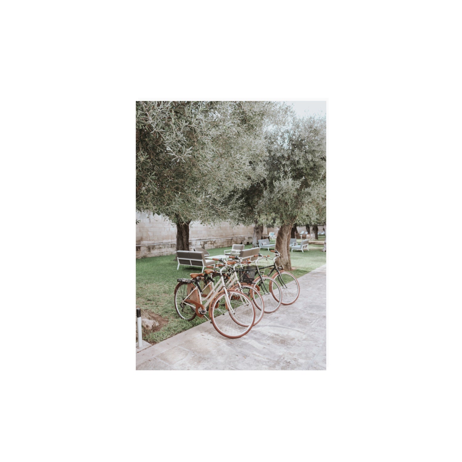 Classic Cruisers Puglia wall art A3, 42 x 29.7 cm unframed fine art print