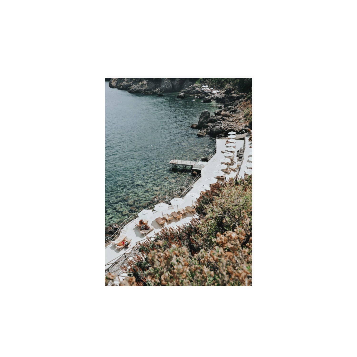 Go Beyond The Postcard Tuscany coastal wall art A3, 42 x 29.7 cm unframed fine art print