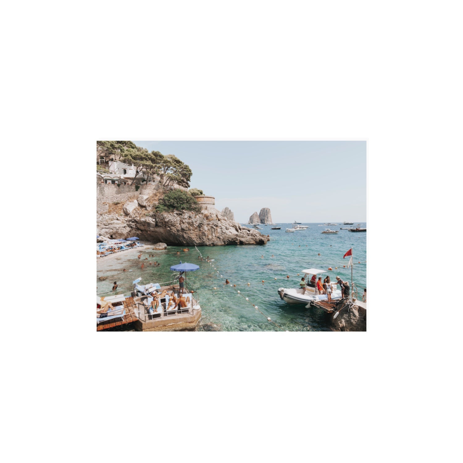 Torre Saracena fine art print, Capri, Italy, A3 · 42 x 29.7 cm, Unframed, Fine Art Print