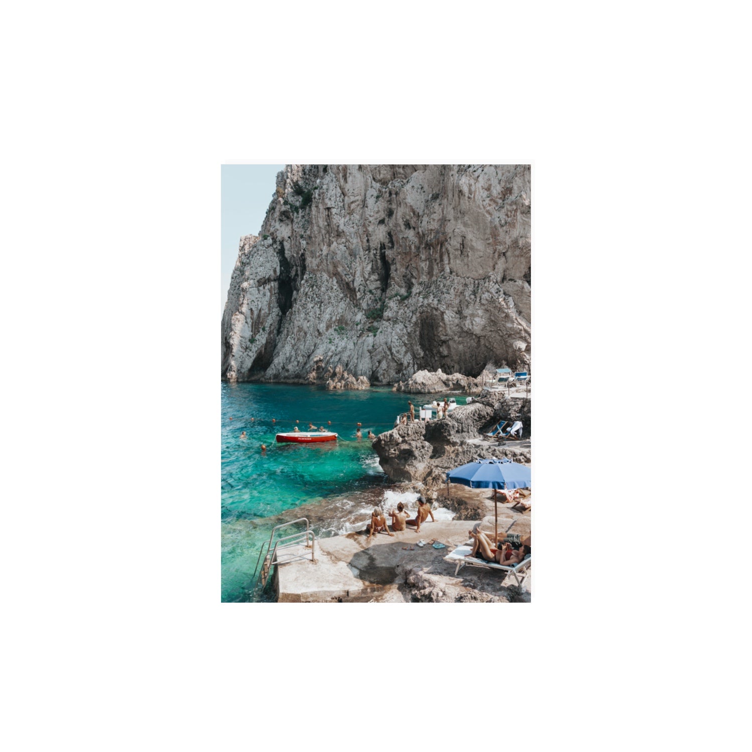Tranquility fine art print, Capri, Italy, A3 · 42 x 29.7 cm, Unframed, Fine Art Print