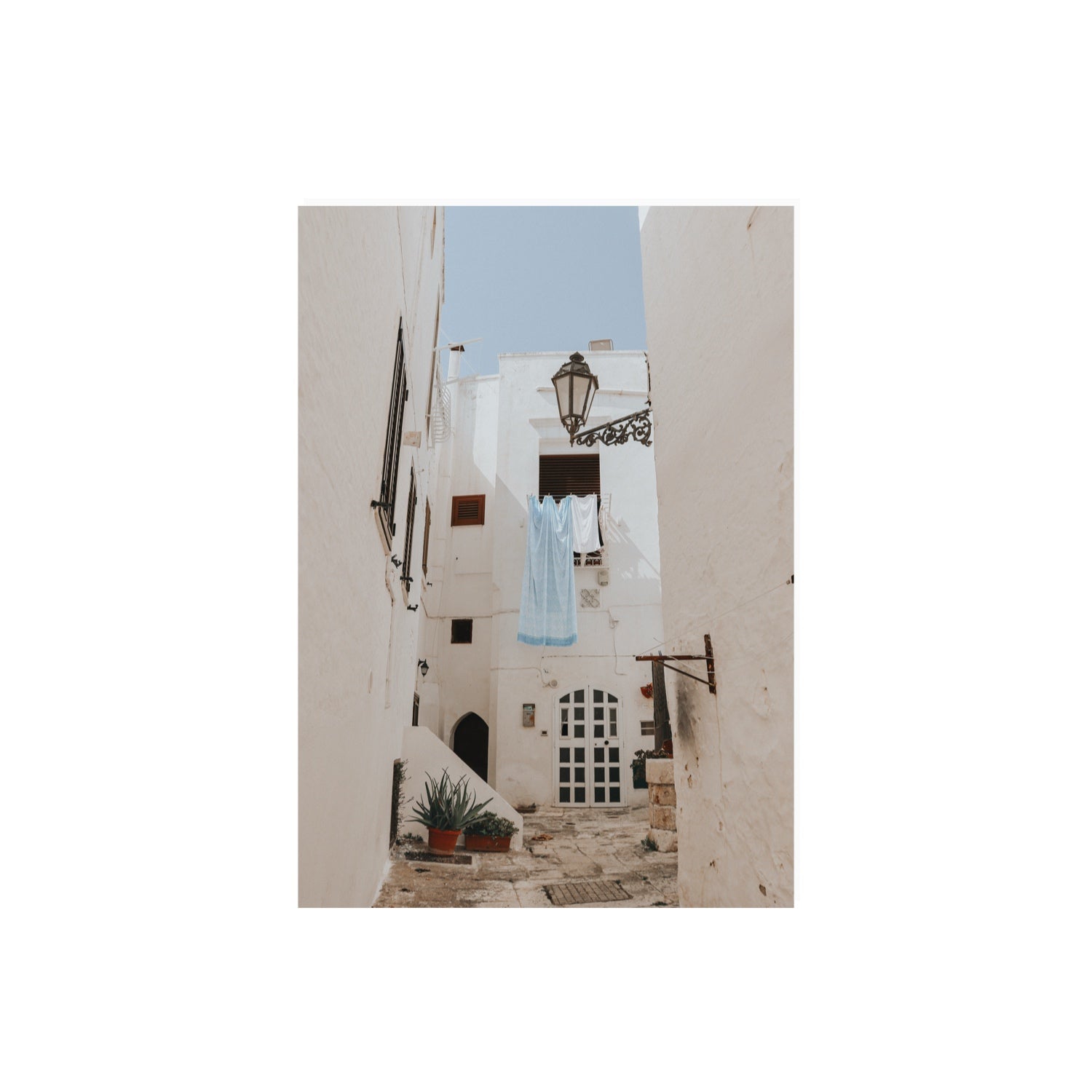 Laundry Day fine art print, Puglia, Italy, A2 · 59.4 x 42 cm, Unframed, Fine Art Print