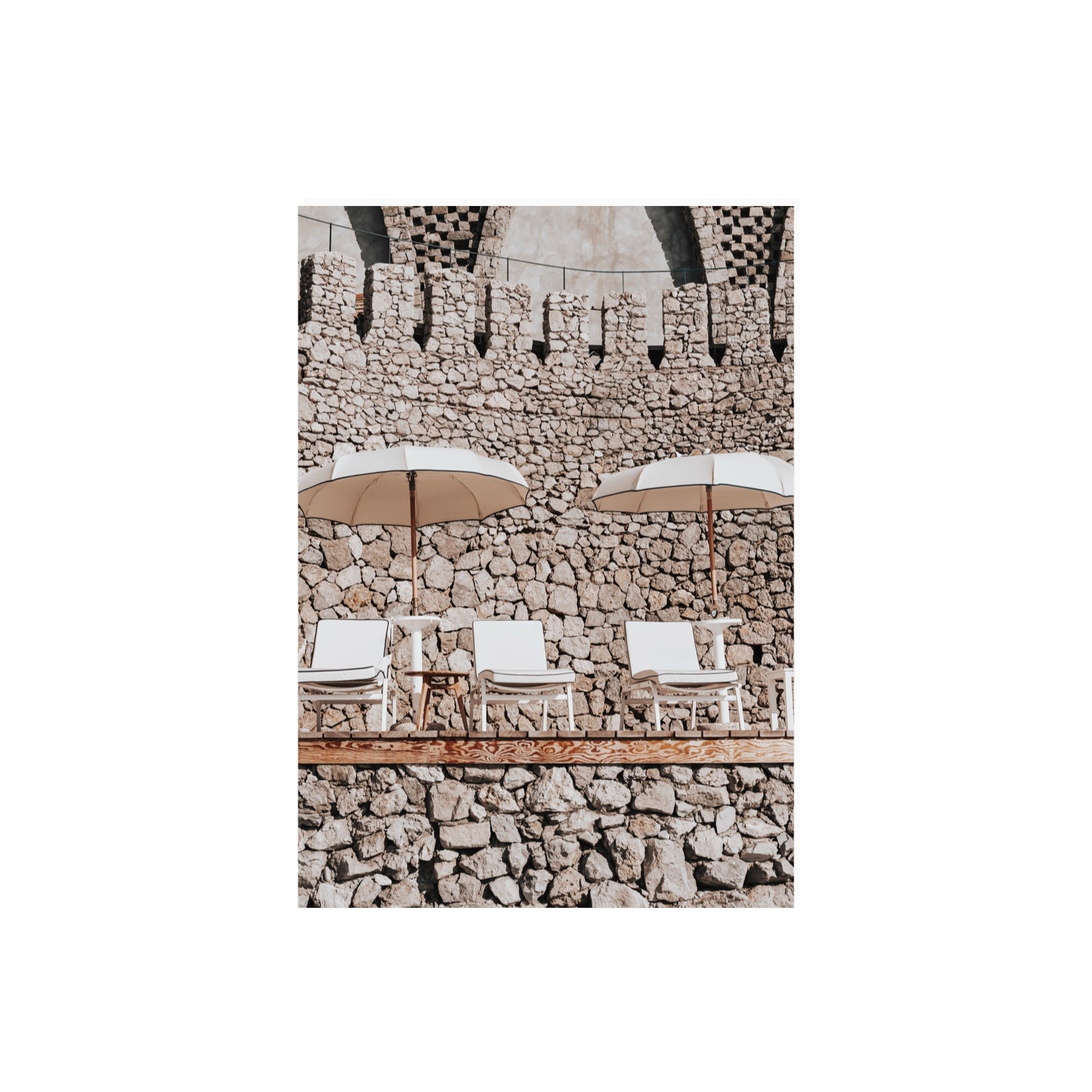 Pietra Amalfitana fine art print, Amalfi, Italy, luxury escapes artwork, A2 · 59.4 x 42 cm, Unframed, Fine Art Print
