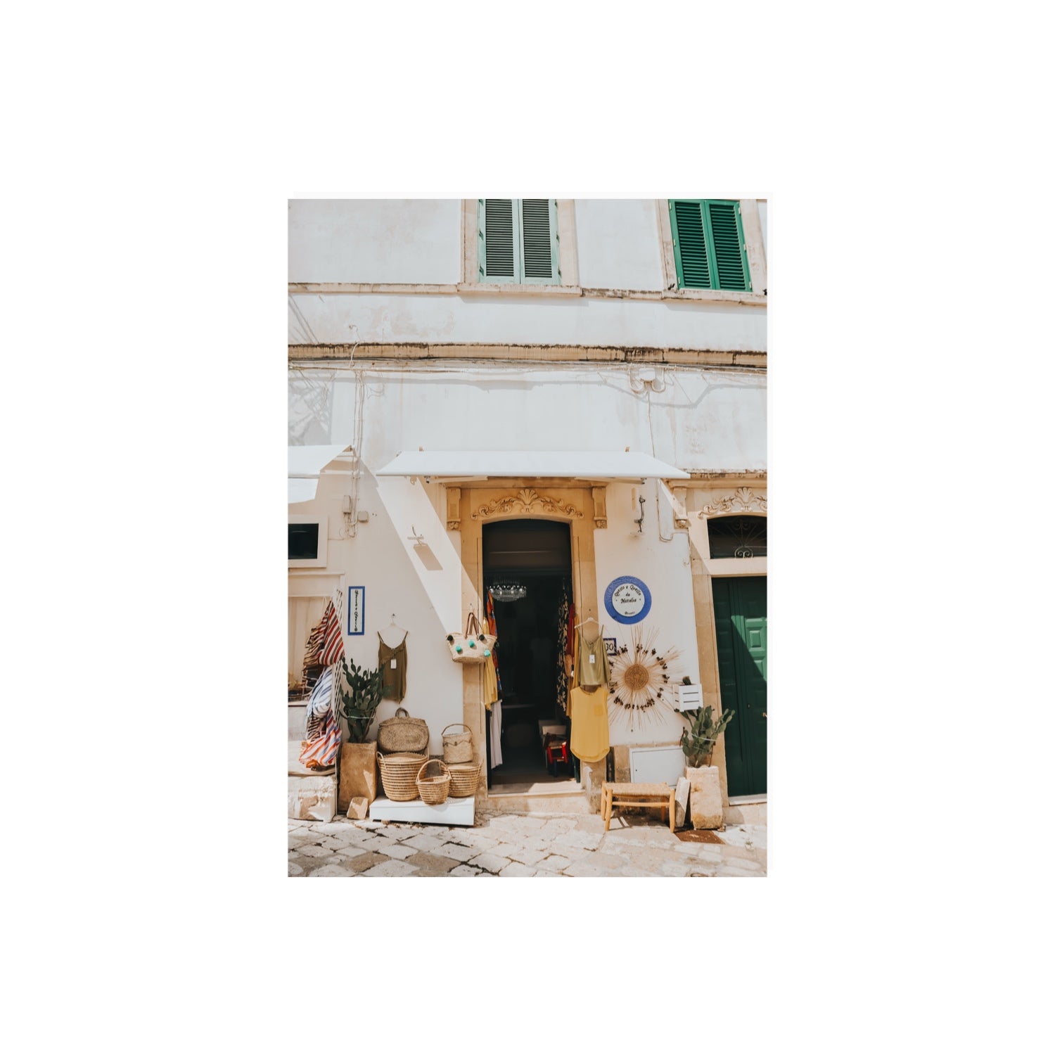 Artisan Ambience Puglia Italian wall art A2, 59.4 x 42 cm unframed fine art print