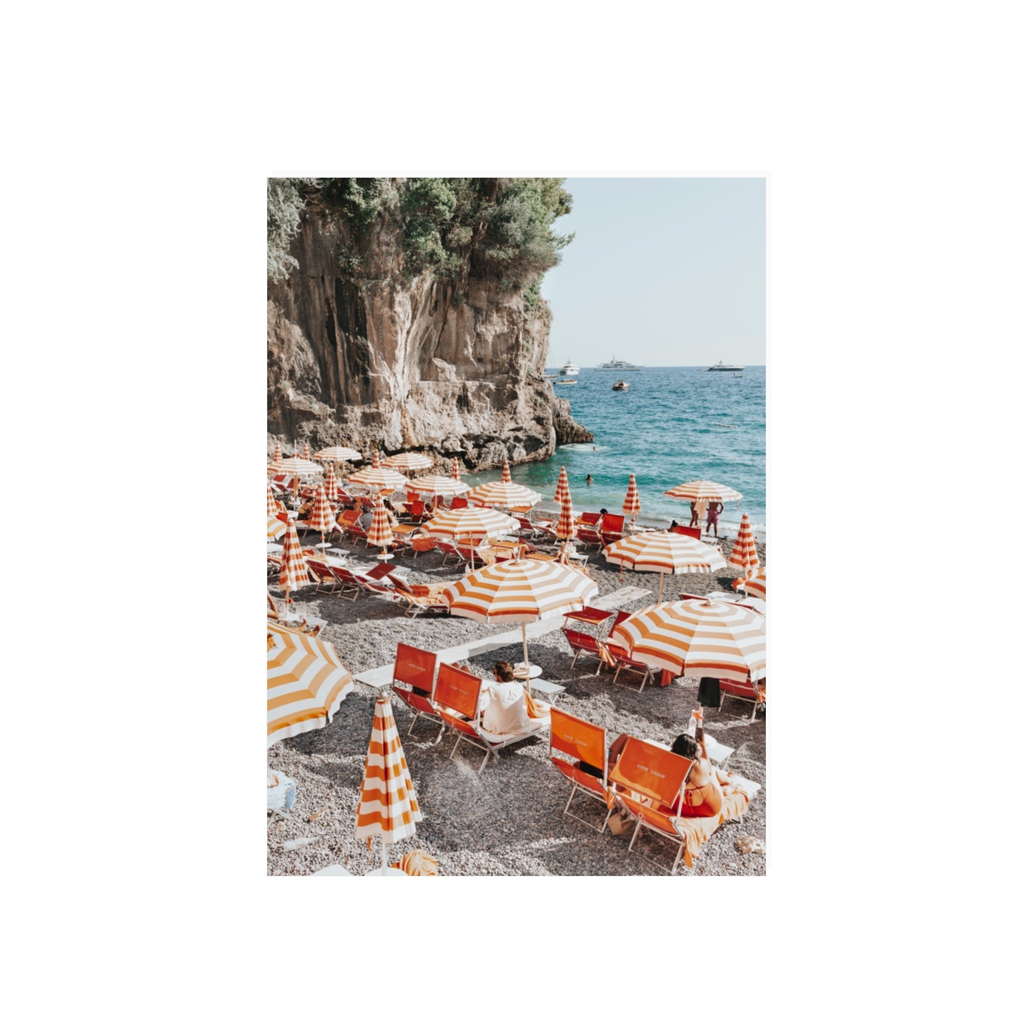 Tangerine Dream fine art print, Positano, Italy, 70 x 50 cm, Unframed, Fine Art Print