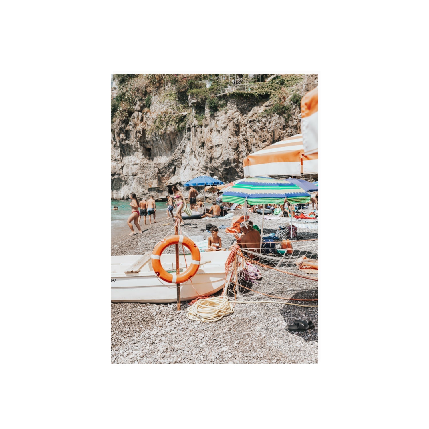 Il Ragazzo fine art print, Positano, Italy, 70 x 50 cm, Unframed, Fine Art Print