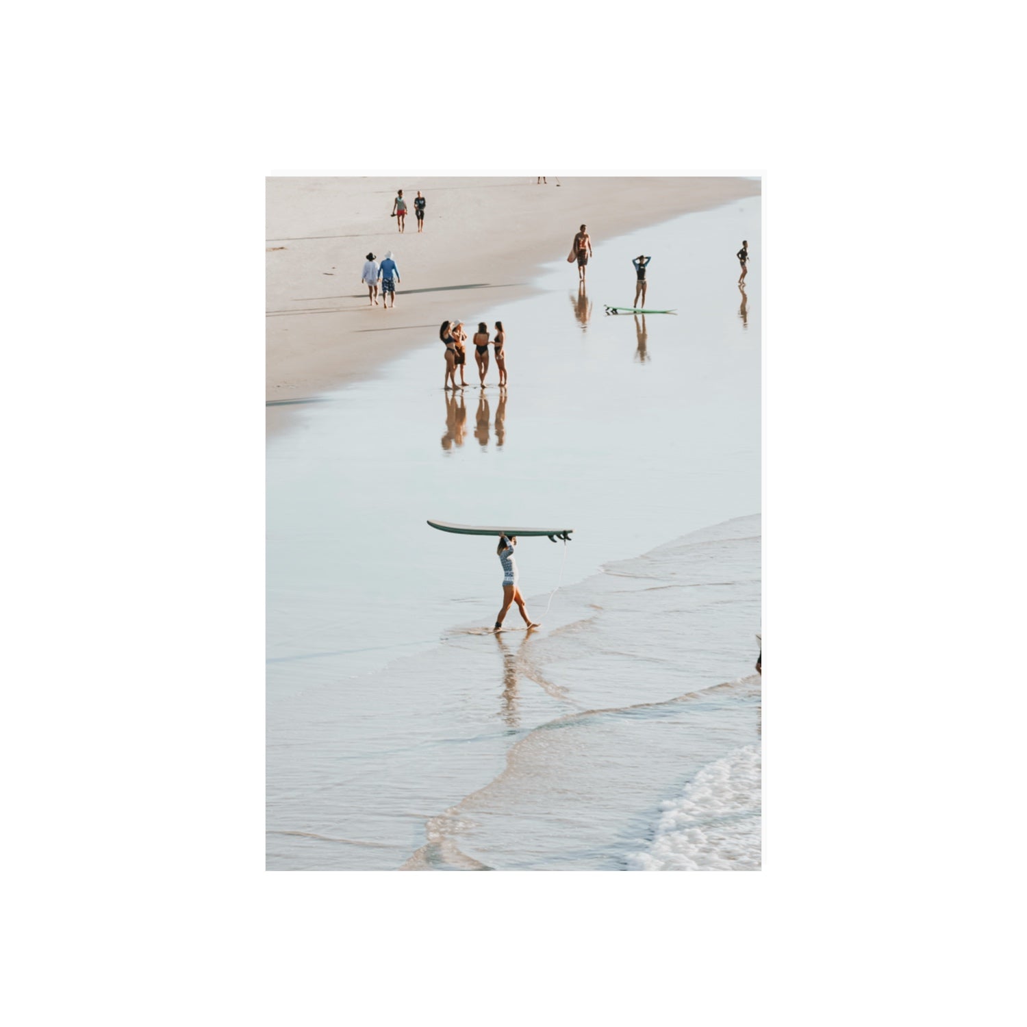 Bailey Byron Bay beach coastal decor wall art 70 x 50 cm unframed fine art print