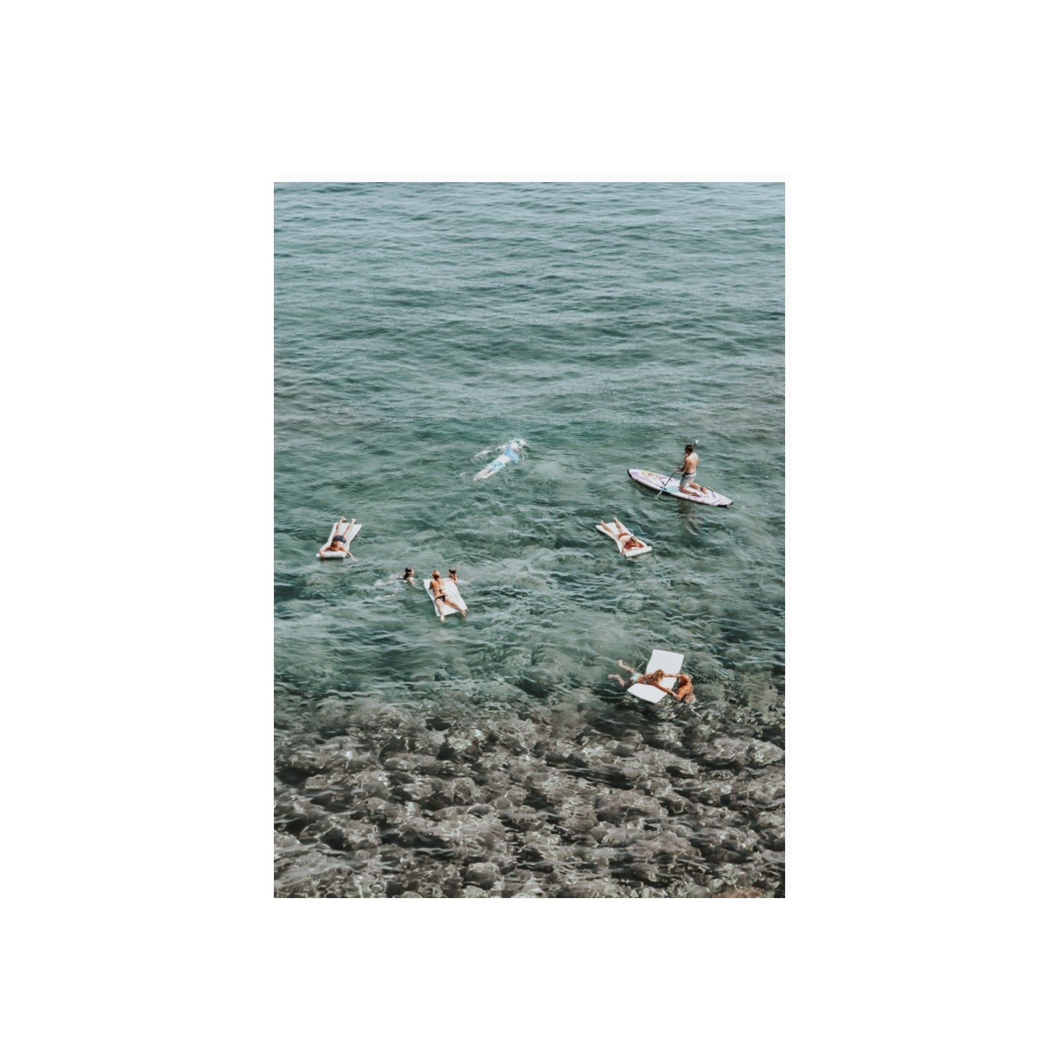 The Big Chill Tuscany coastal Italian wall art 70 x 50 cm unframed fine art print