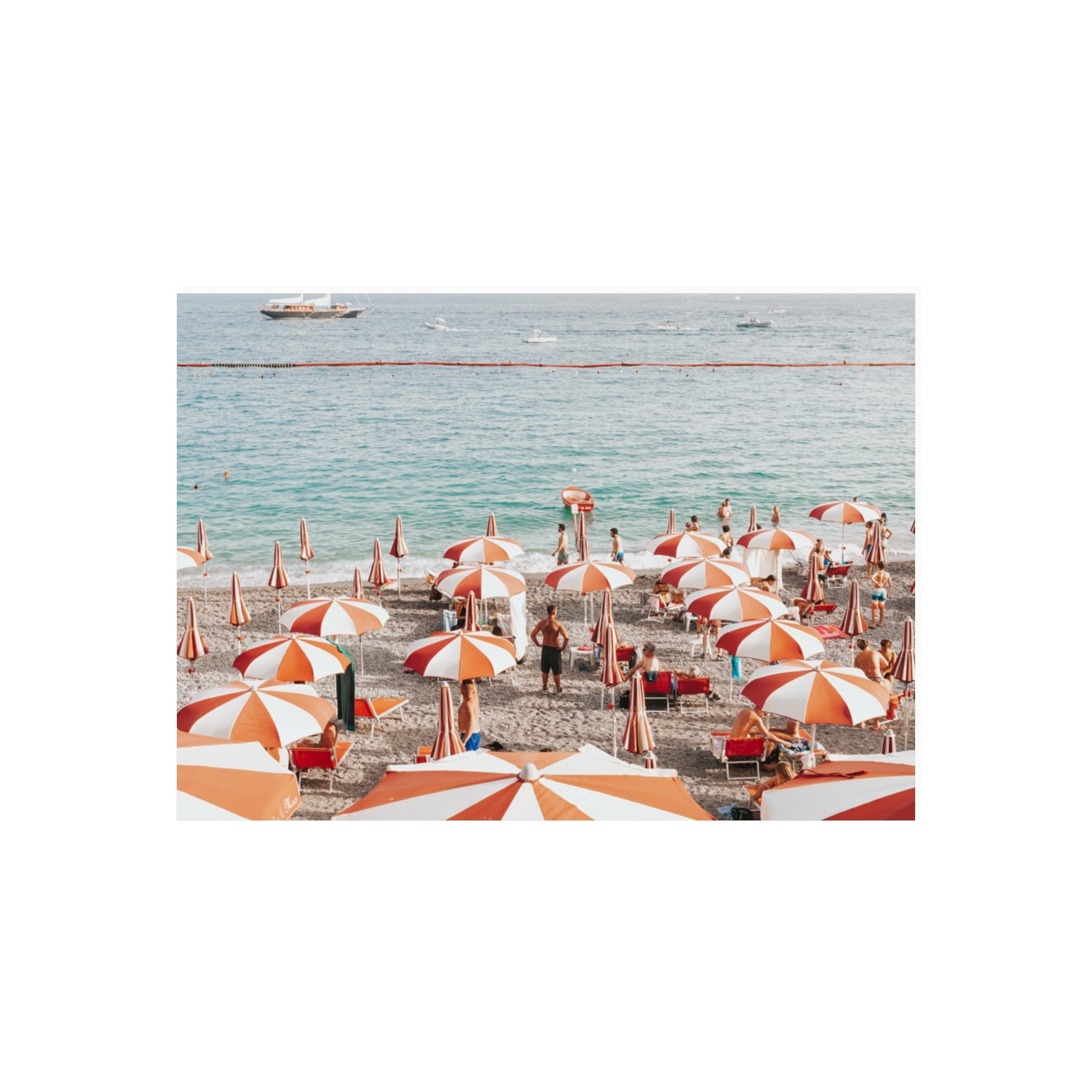 That's Amore Amalfi Mediterranean wall art 70 x 50 cm unframed fine art print
