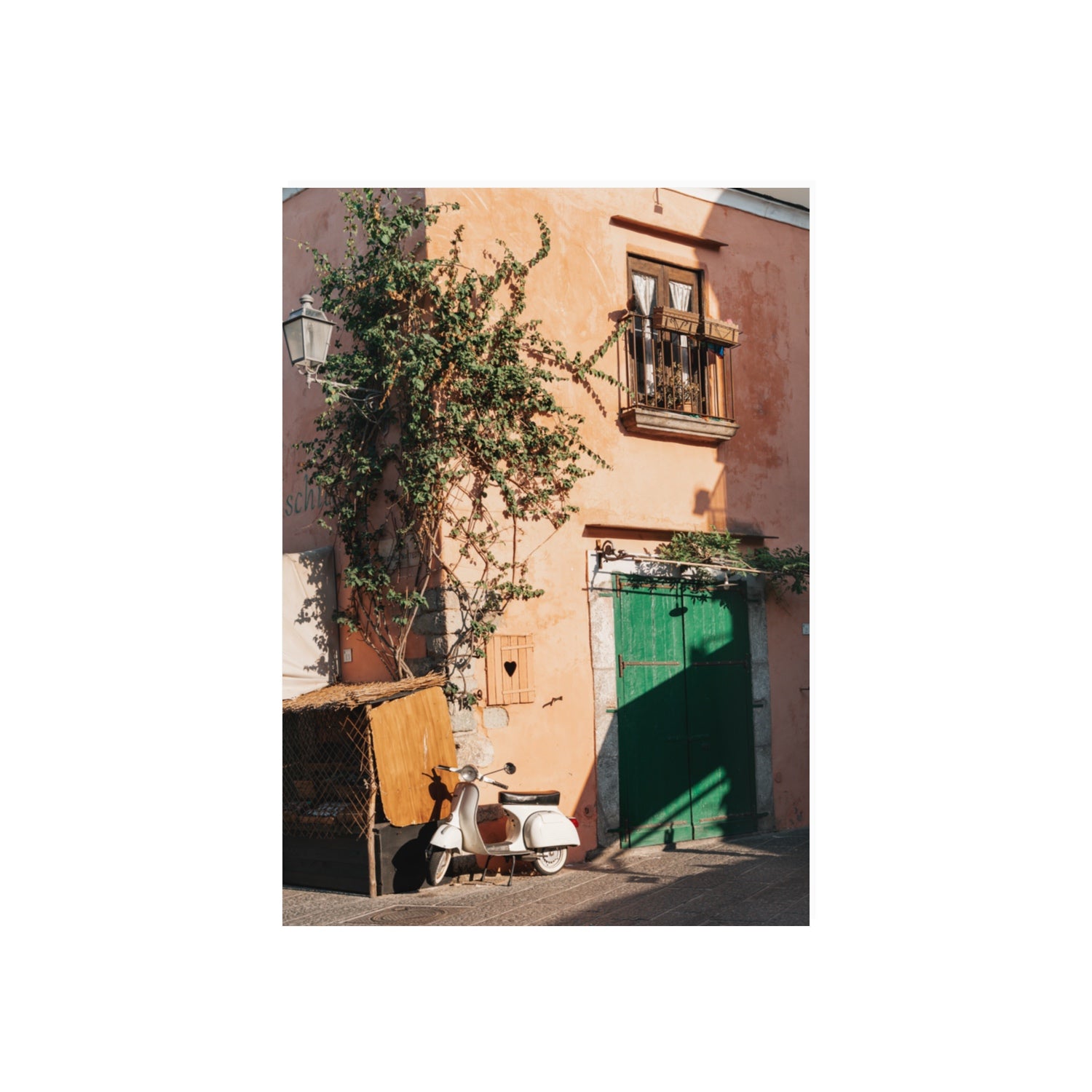 La Casa Ischia Italian Mediterranean decor wall art 70 x 50 cm unframed fine art print