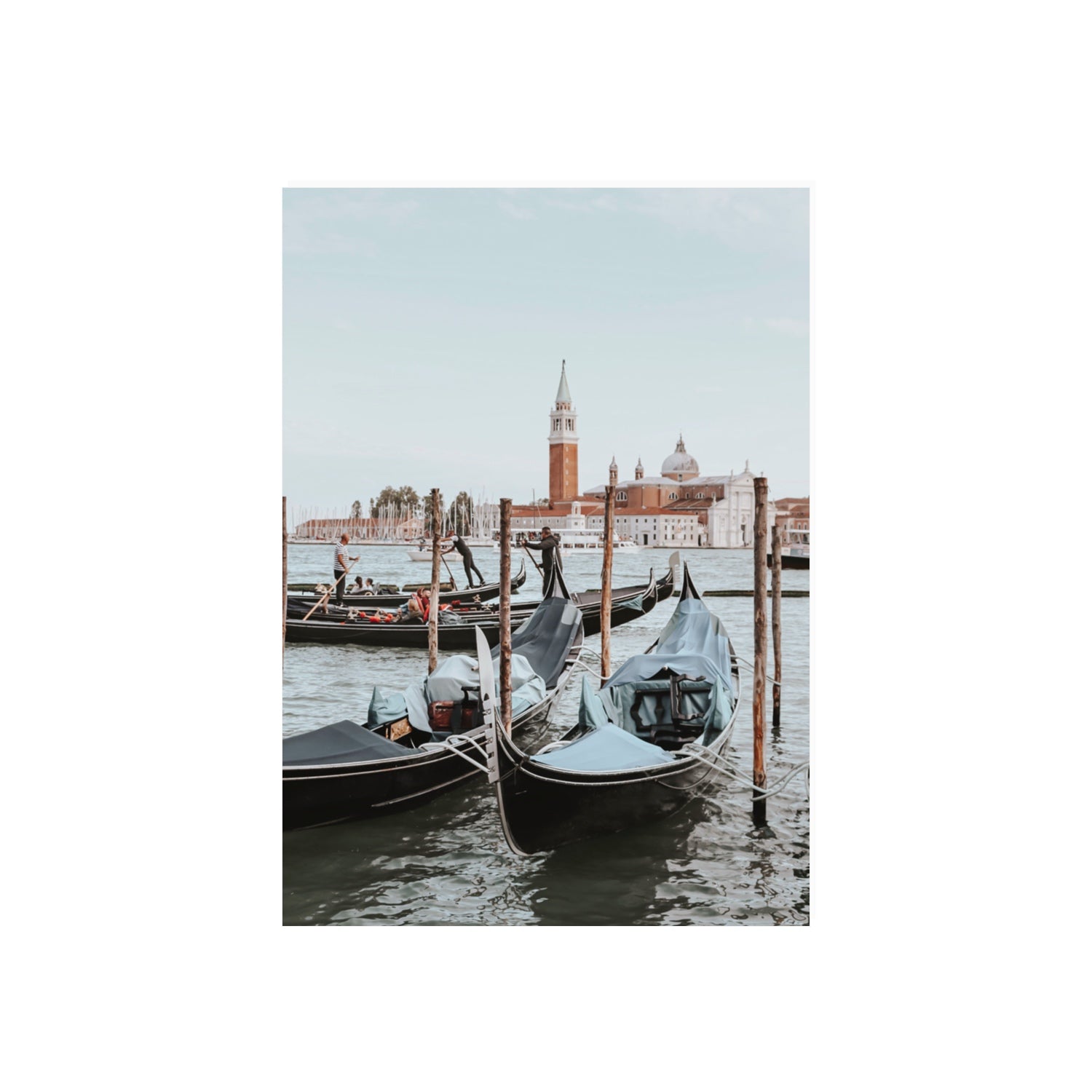 Italian Commute Venice Italian Mediterranean decor wall art 70 x 50 cm unframed fine art print