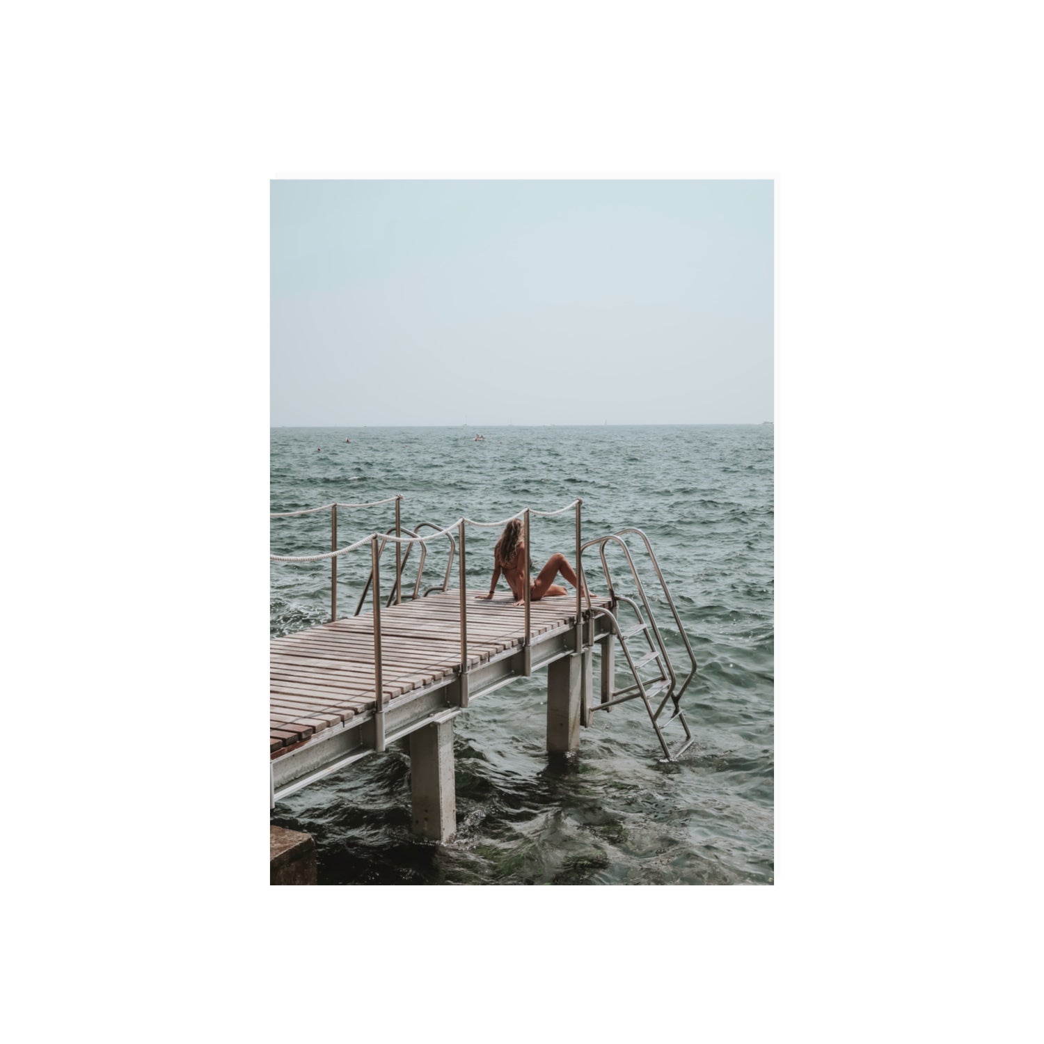 The Dock's Whisper fine art print, Tuscany, Italy, 70 x 50 cm, Unframed, Fine Art Print