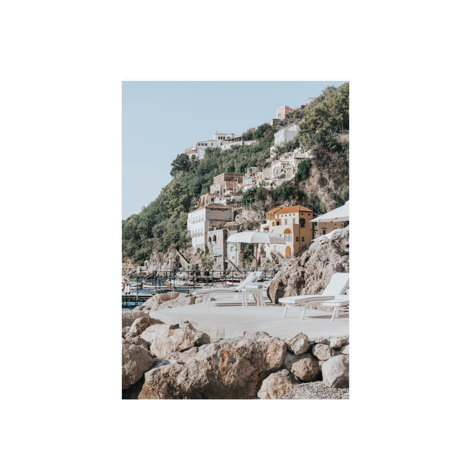 Dolce Coast Amalfi travel photography wall art 70 x 50 cm unframed fine art print