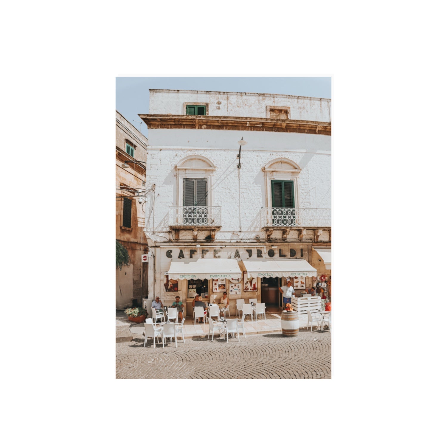 L'Ora di Pranzo Puglia L’Ora di Pranzo Italian art print 70 x 50 cm unframed fine art print