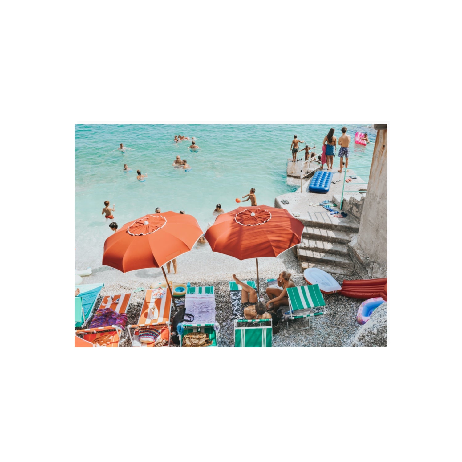 Water Wonderland fine art print, Capri, Italy, 70 x 50 cm, Unframed, Fine Art Print