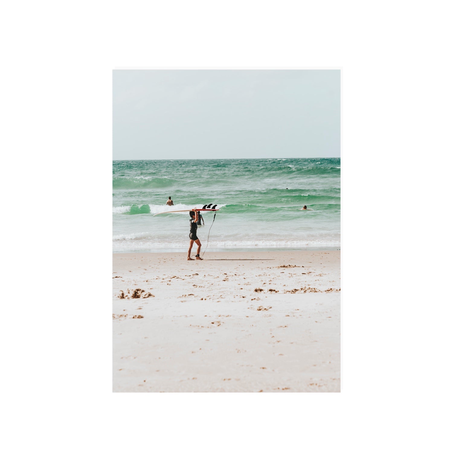 Grommet Byron Bay Surf coastal wall art A1, 84.1 x 59.4 cm unframed fine art print