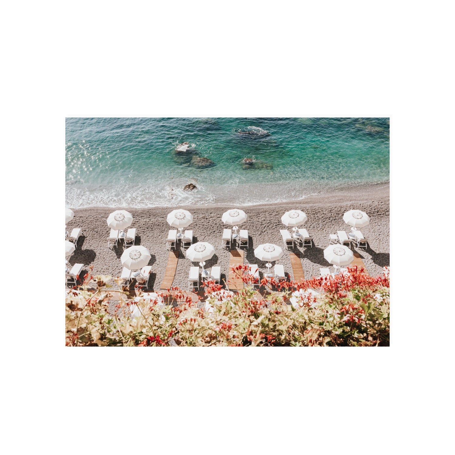 Coastal Charms fine art print, Amalfi, Italy, A1 · 84.1 x 59.4 cm, Unframed, Fine Art Print