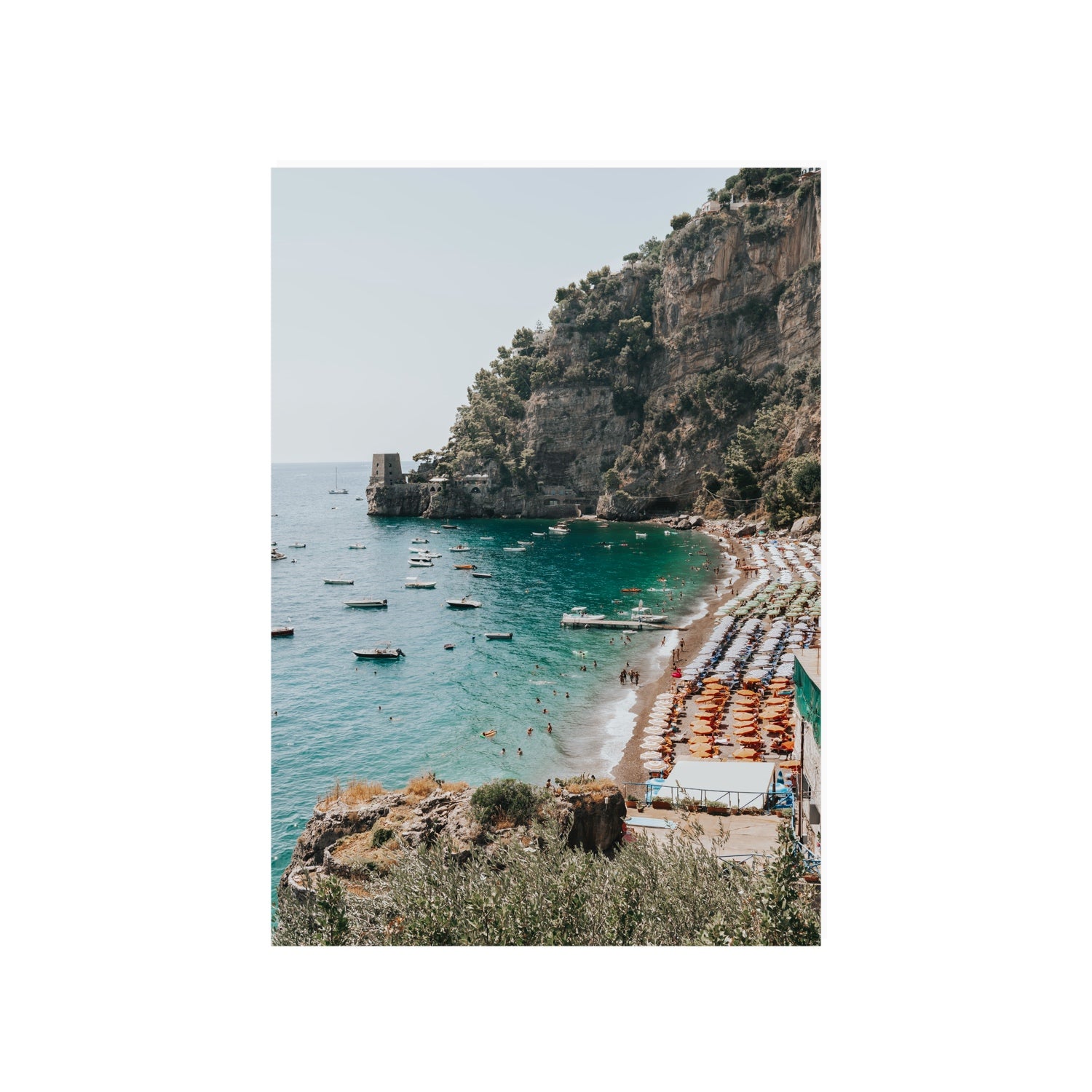 Baia dei Sogni fine art print, Positano, Italy, A1 · 84.1 x 59.4 cm, Unframed, Fine Art Print