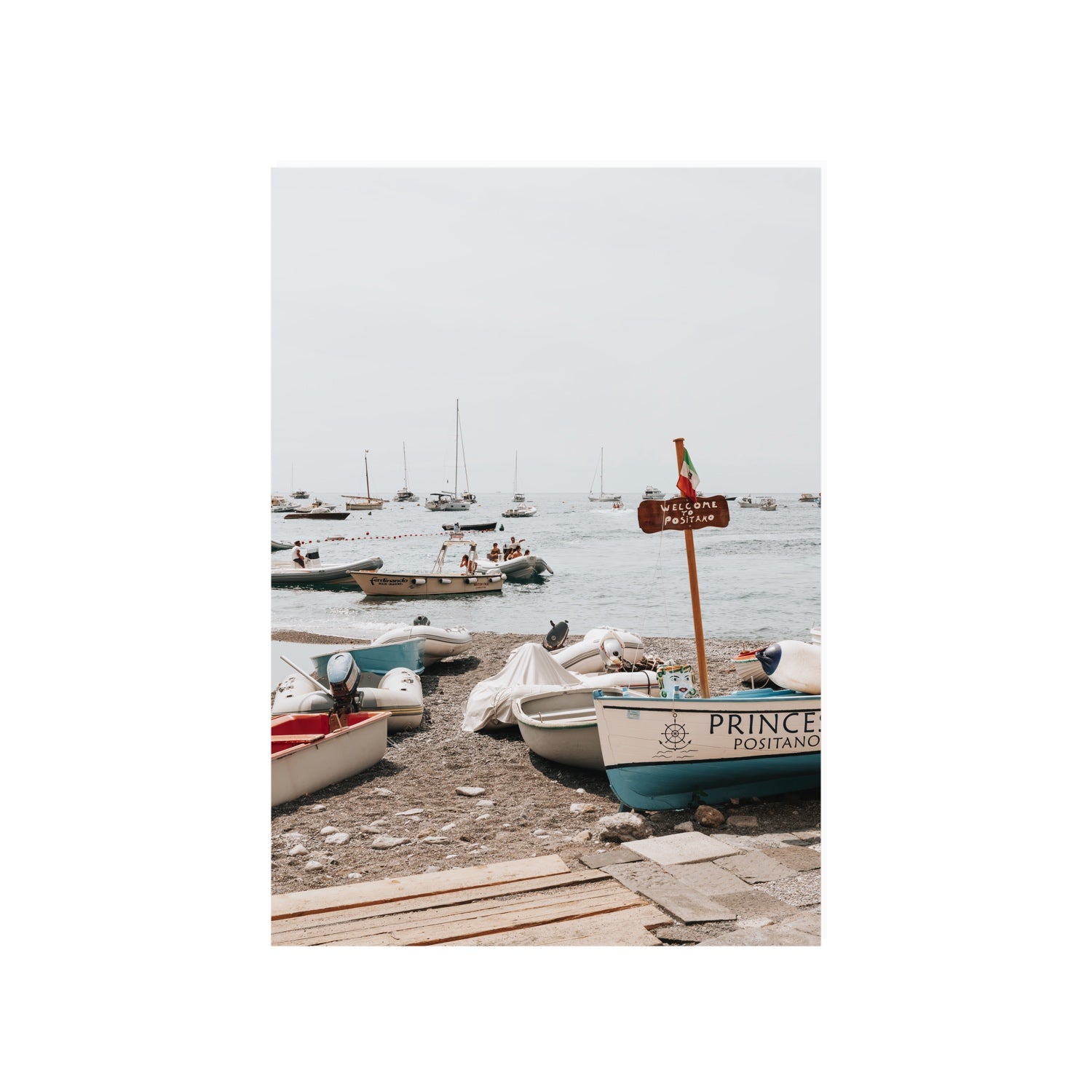 Coming Home fine art print, Positano, Italy, A1 · 84.1 x 59.4 cm, Unframed, Fine Art Print