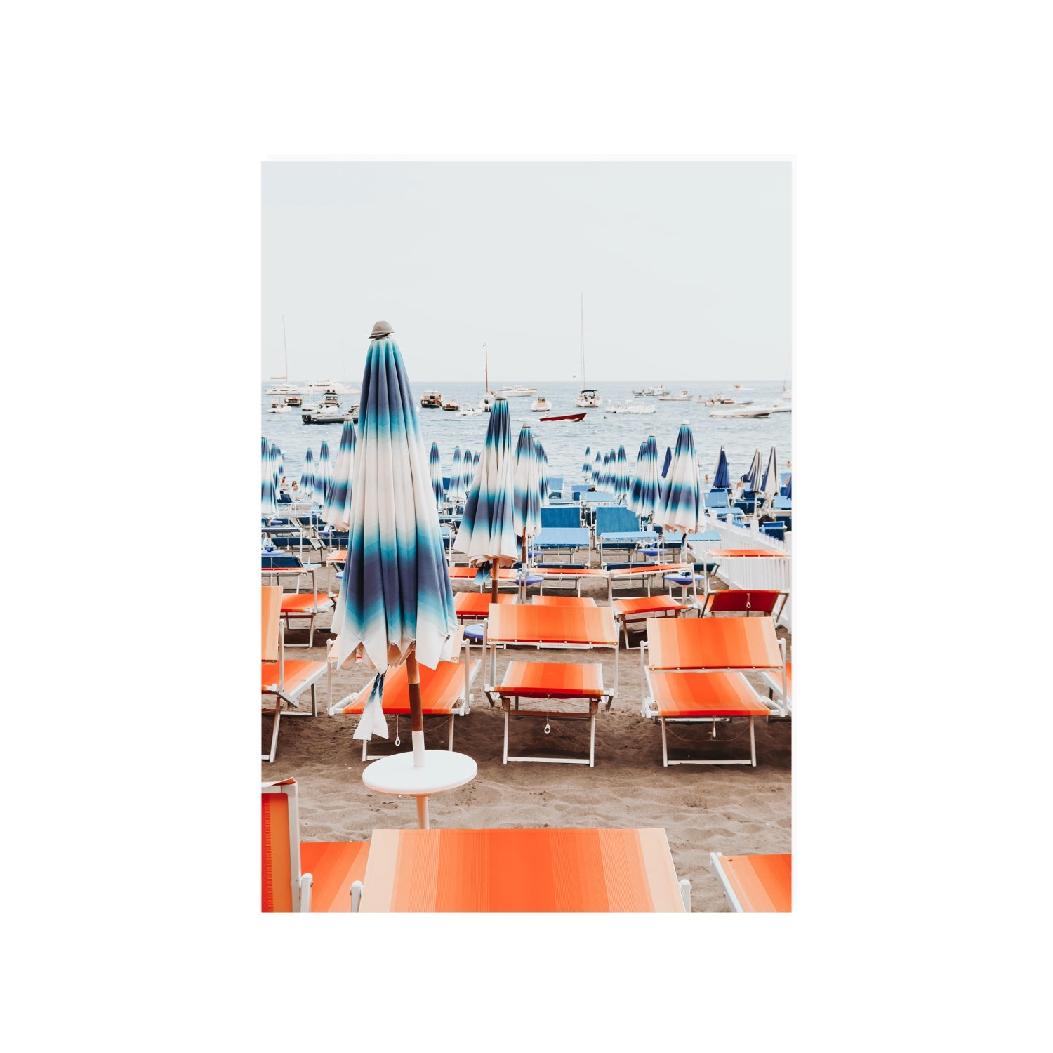 Orange Crush fine art print, Positano, Italy, A1 · 84.1 x 59.4 cm, Unframed, Fine Art Print