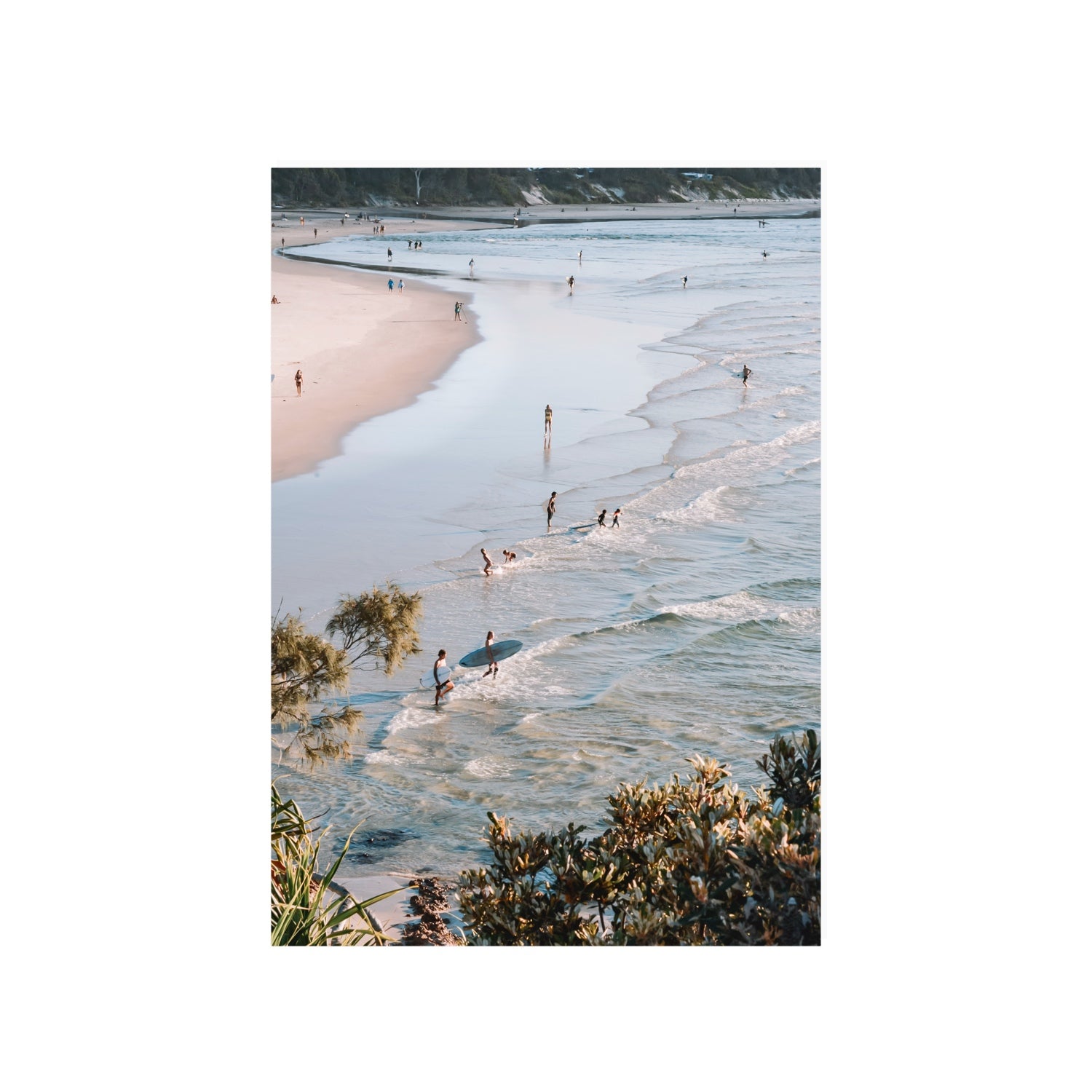 Healing Waters fine art print, Byron Bay, Australia, A1 · 84.1 x 59.4 cm, Unframed, Fine Art Print